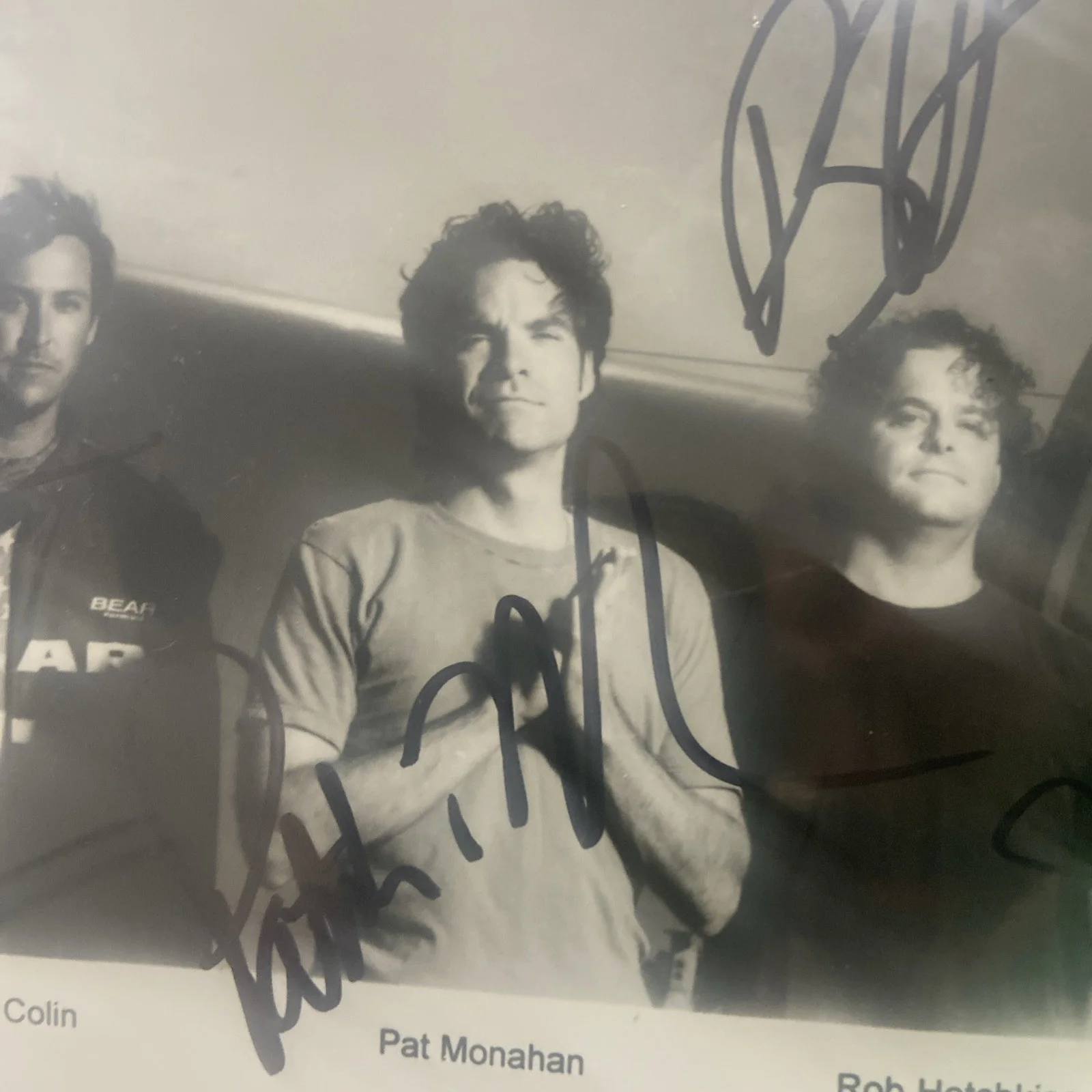 Train REAL full band early hand SIGNED 8x10 Photo Autographed Monahan Hotchkiss, изображение 3