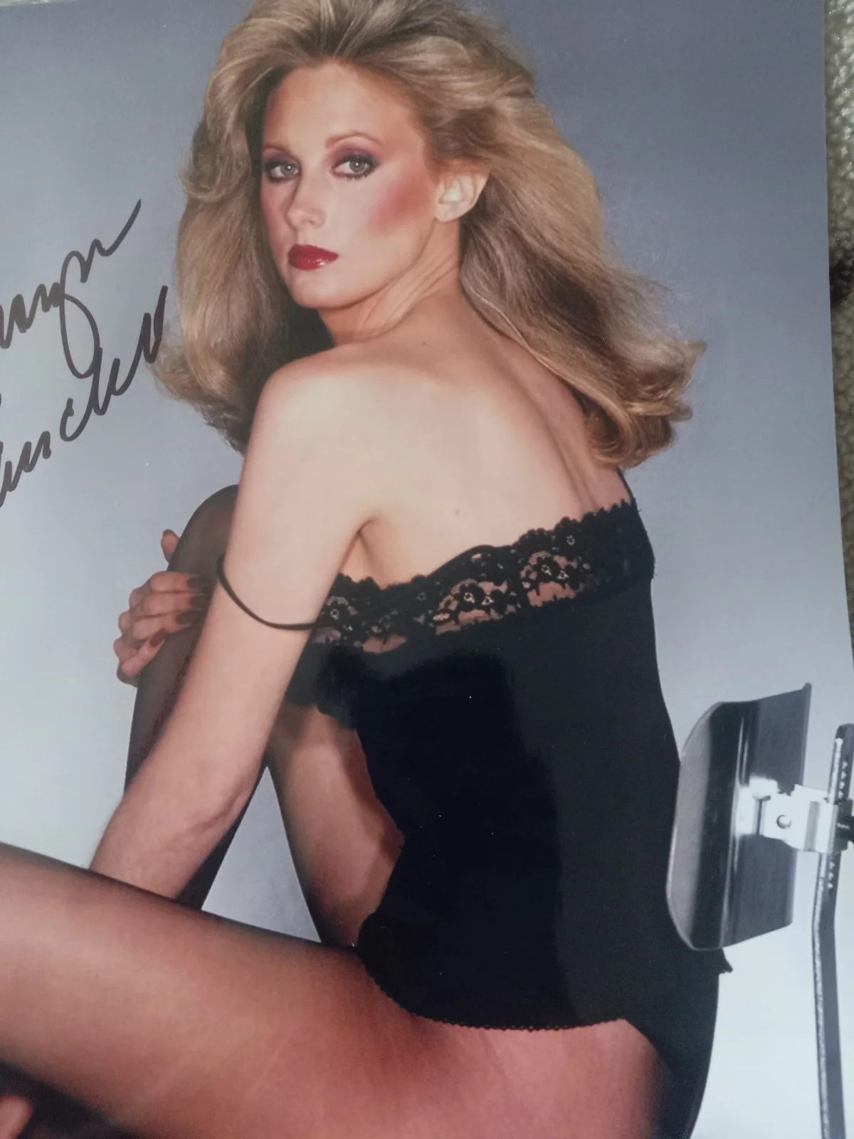 Morgan Fairchild 8x10 Autographed photo, image 2