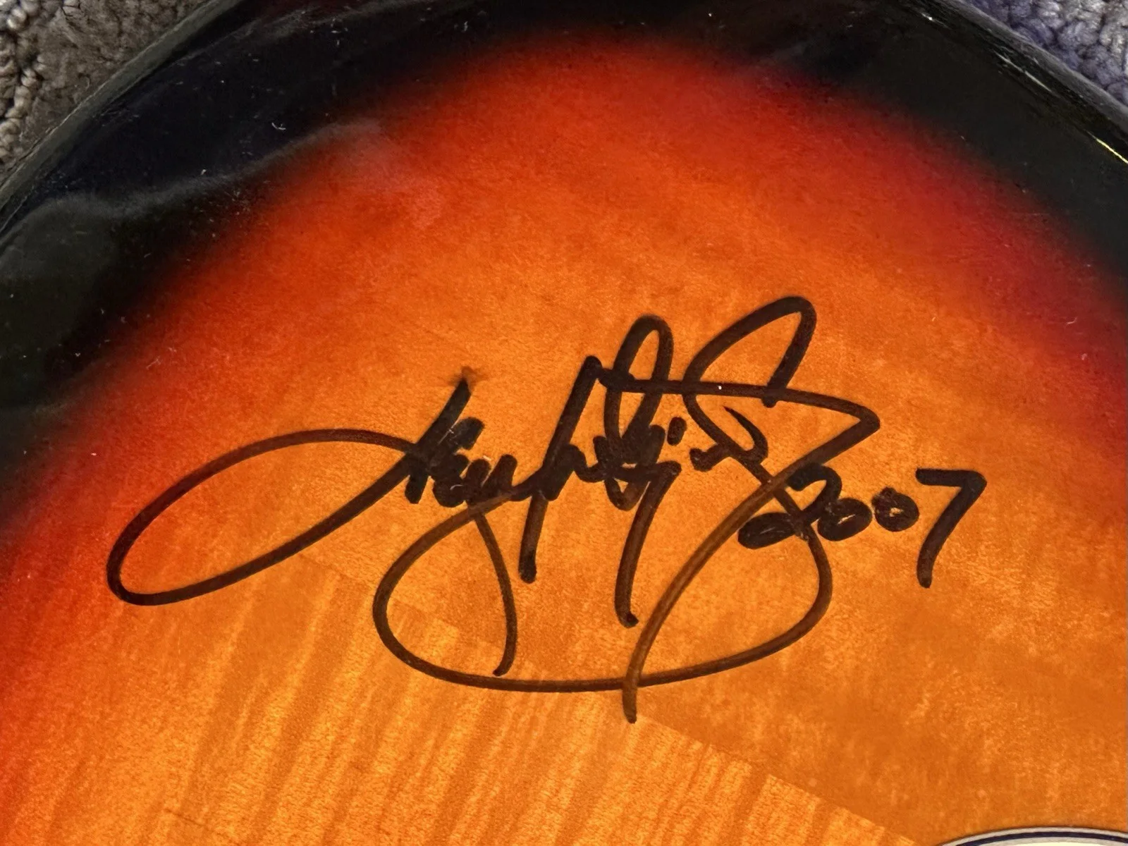 Kenny Wayne Shepherd Signed Fender Stratocaster Style Guitar JSA COA Signature, изображение 2