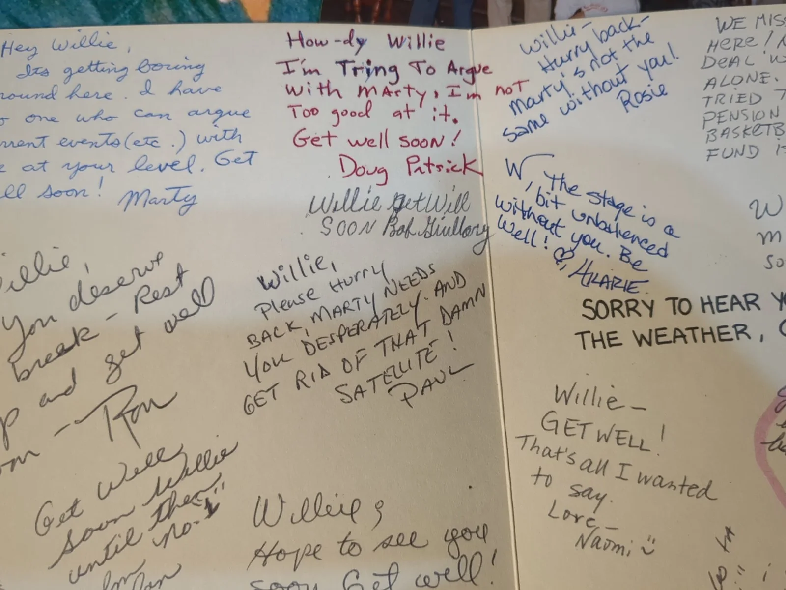 CAST/CREW of FRASIER — FRASIER -TV SHOW CAST Signed "Get Well Card" Autographed & Personalized By CREW!, изображение 4