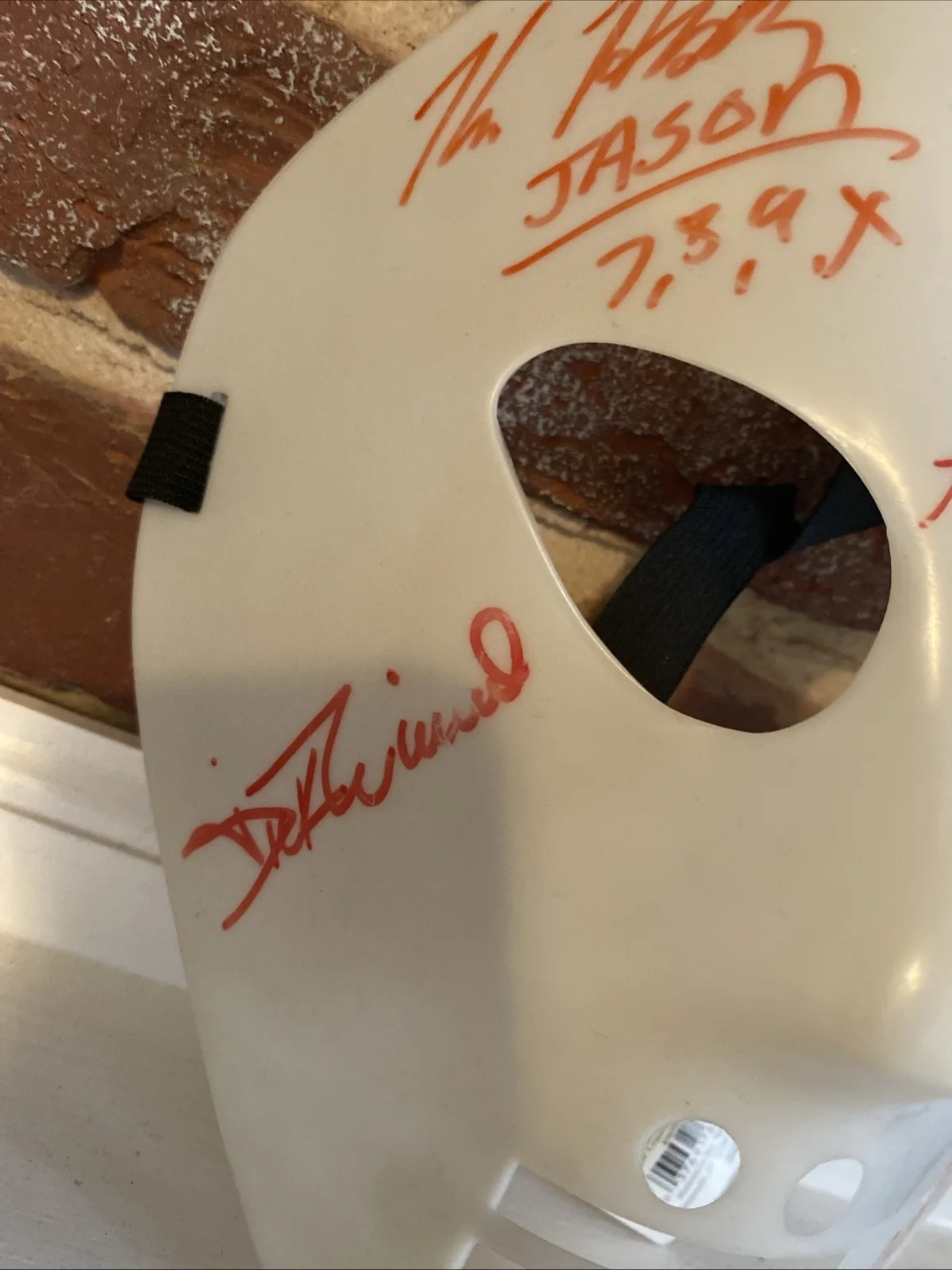 Friday The 13th Jason Signe Mask Kane Ted White Dick Weiand Ari Richard Broker, изображение 4