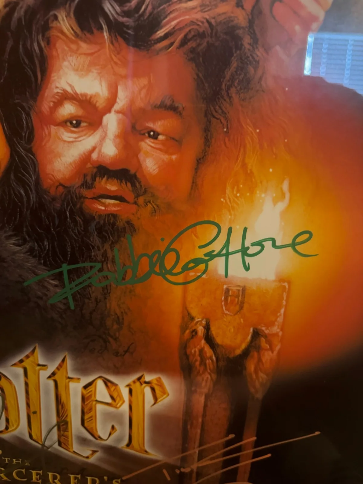 Daniel Radcliffe, Emma Watson, Rupert Grint, more — Harry Potter Sorcerer’s Stone Poster SIGNED Full Cast + J.K. Rowling – RARE, image 4