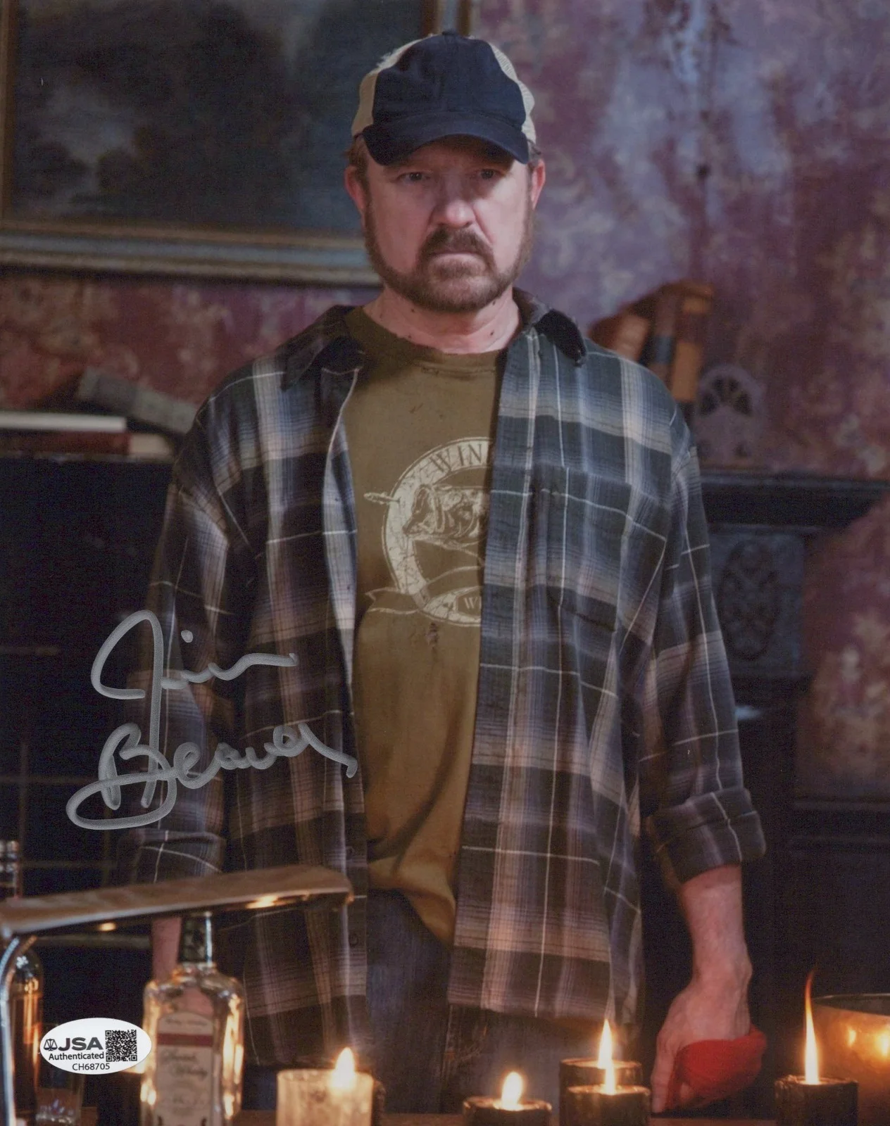 Jim Beaver — Supernatural- Bobby Singer 8x10 photo signed by Jim Beaver JSA COA