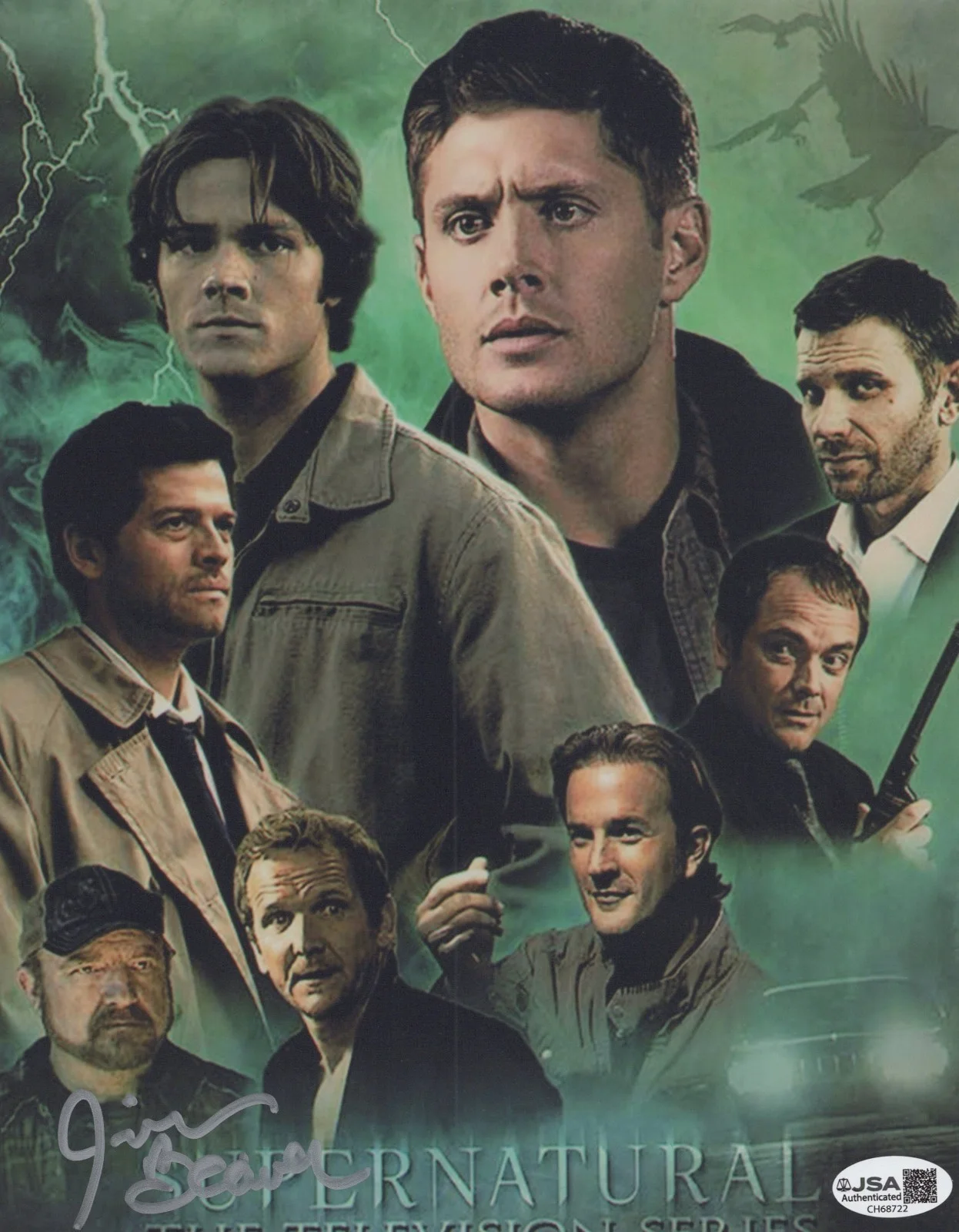 Jim Beaver — Supernatural- Bobby Singer 8x10 photo signed by Jim Beaver JSA COA