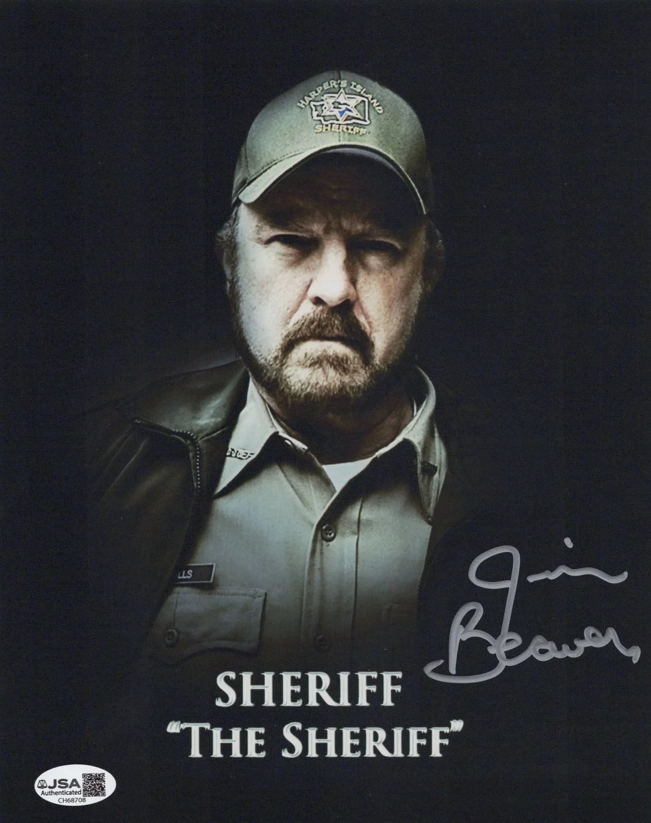 Jim Beaver — Supernatural- Bobby Singer 8x10 photo signed by Jim Beaver JSA COA