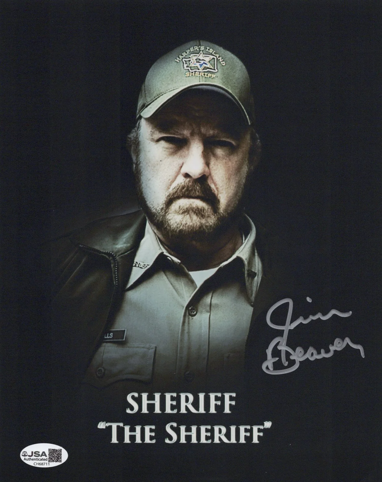 Jim Beaver — Supernatural- Bobby Singer 8x10 photo signed by Jim Beaver JSA COA