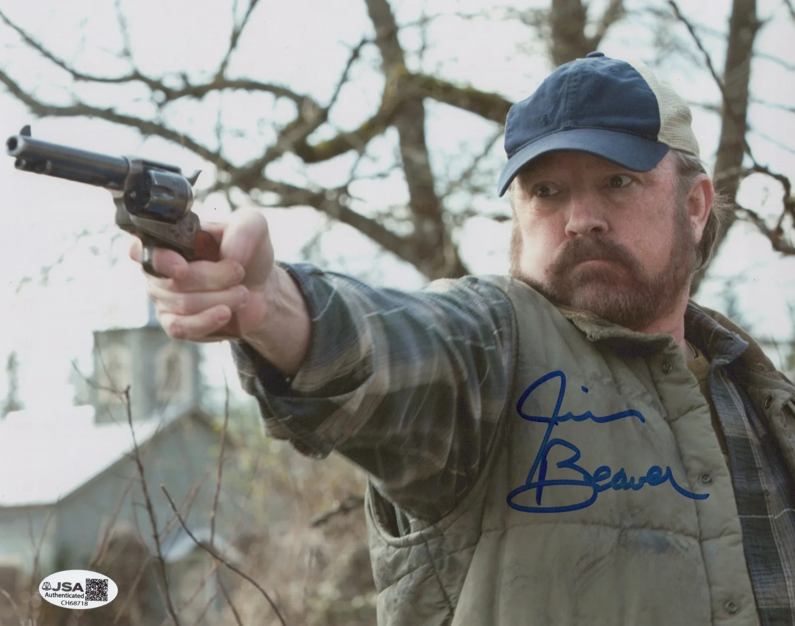 Jim Beaver — Supernatural- Bobby Singer 8x10 photo signed by Jim Beaver JSA COA