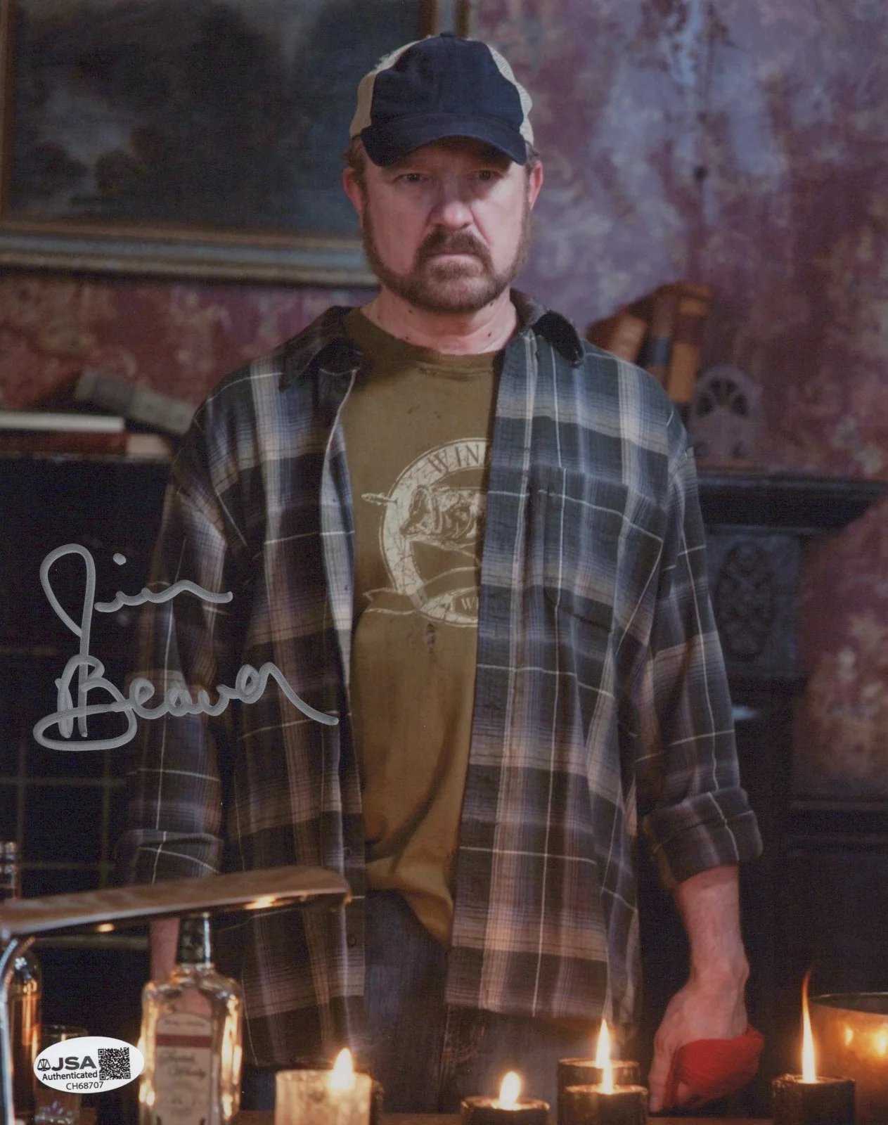 Jim Beaver — Supernatural- Bobby Singer 8x10 photo signed by Jim Beaver JSA COA