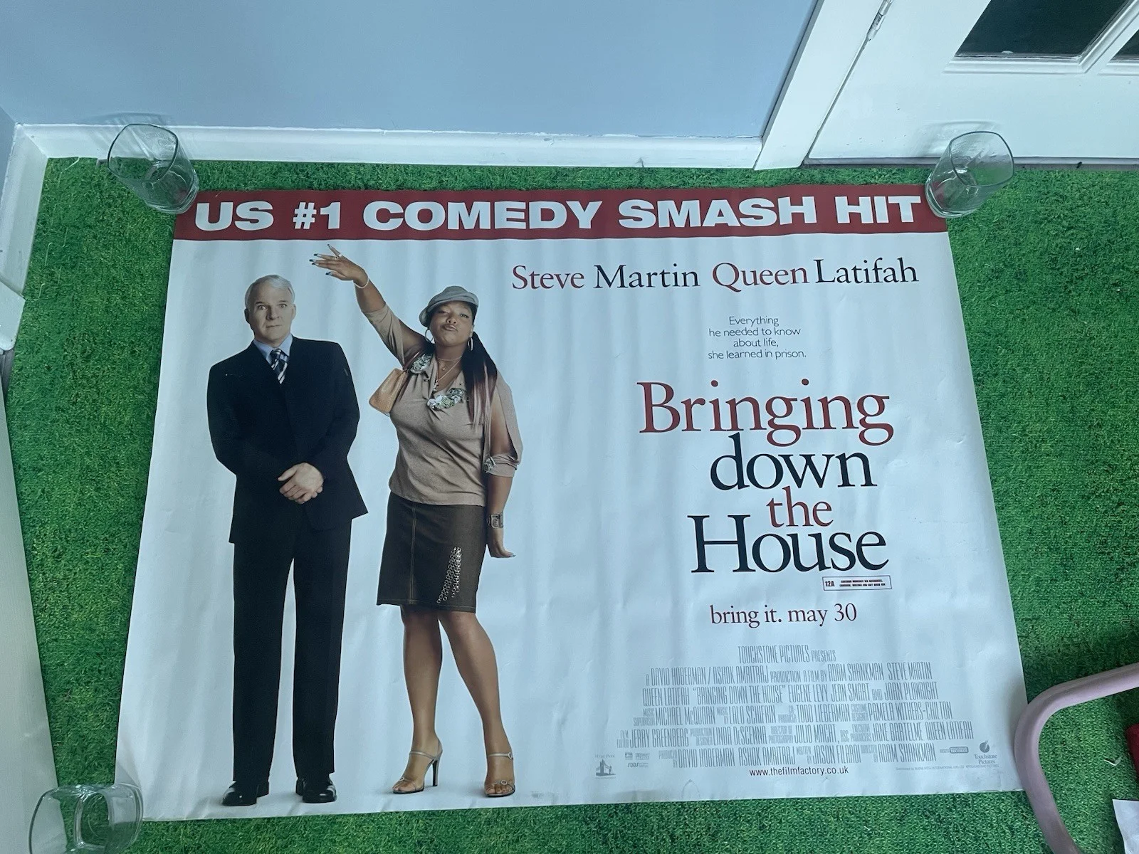 BRINGING DOWN THE HOUSE ORIGINAL MIOVIE BOX OFFICE DISPLAY POSTER 30X40 Inch, изображение 4