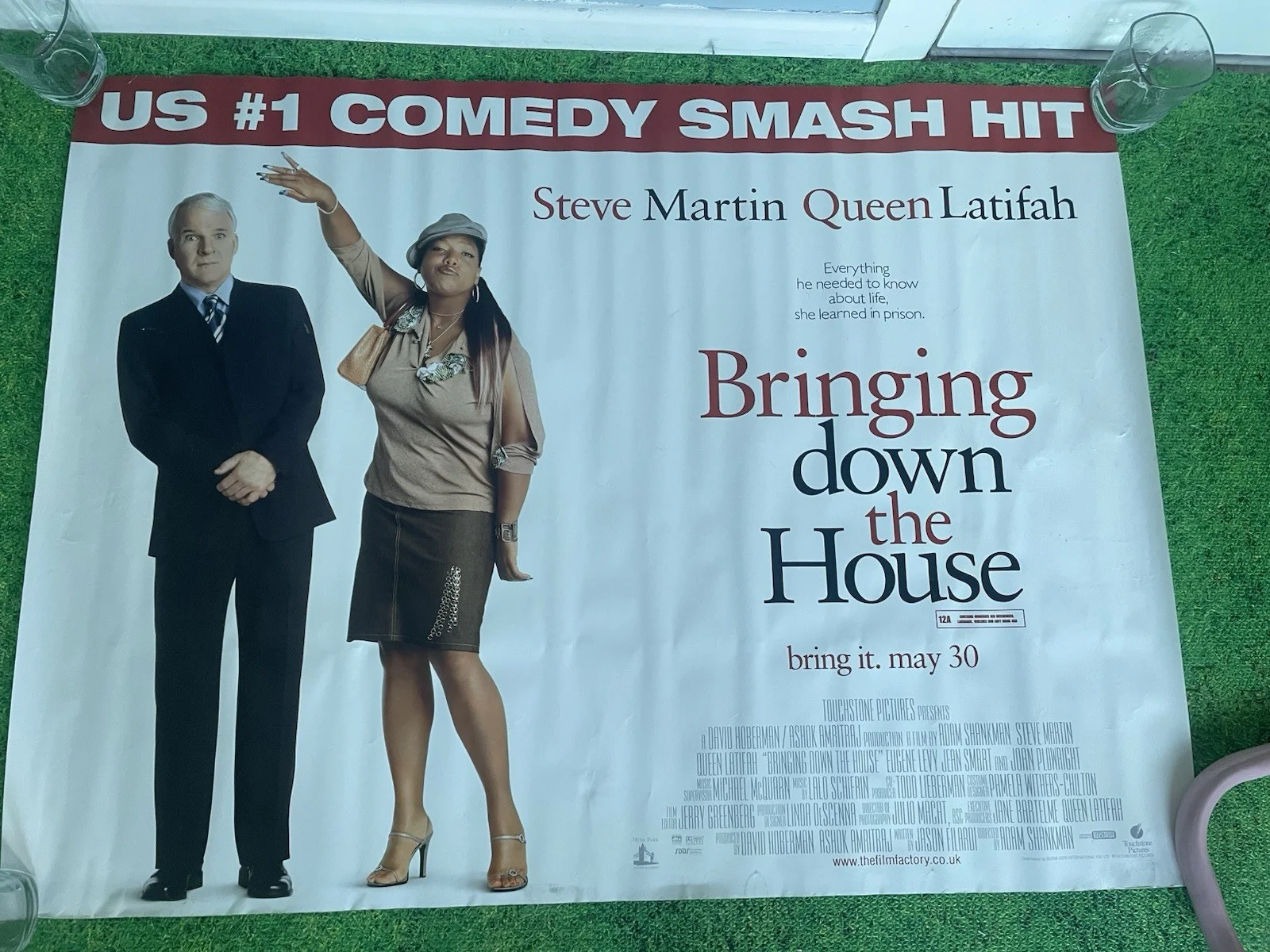 BRINGING DOWN THE HOUSE ORIGINAL MIOVIE BOX OFFICE DISPLAY POSTER 30X40 Inch, изображение 5
