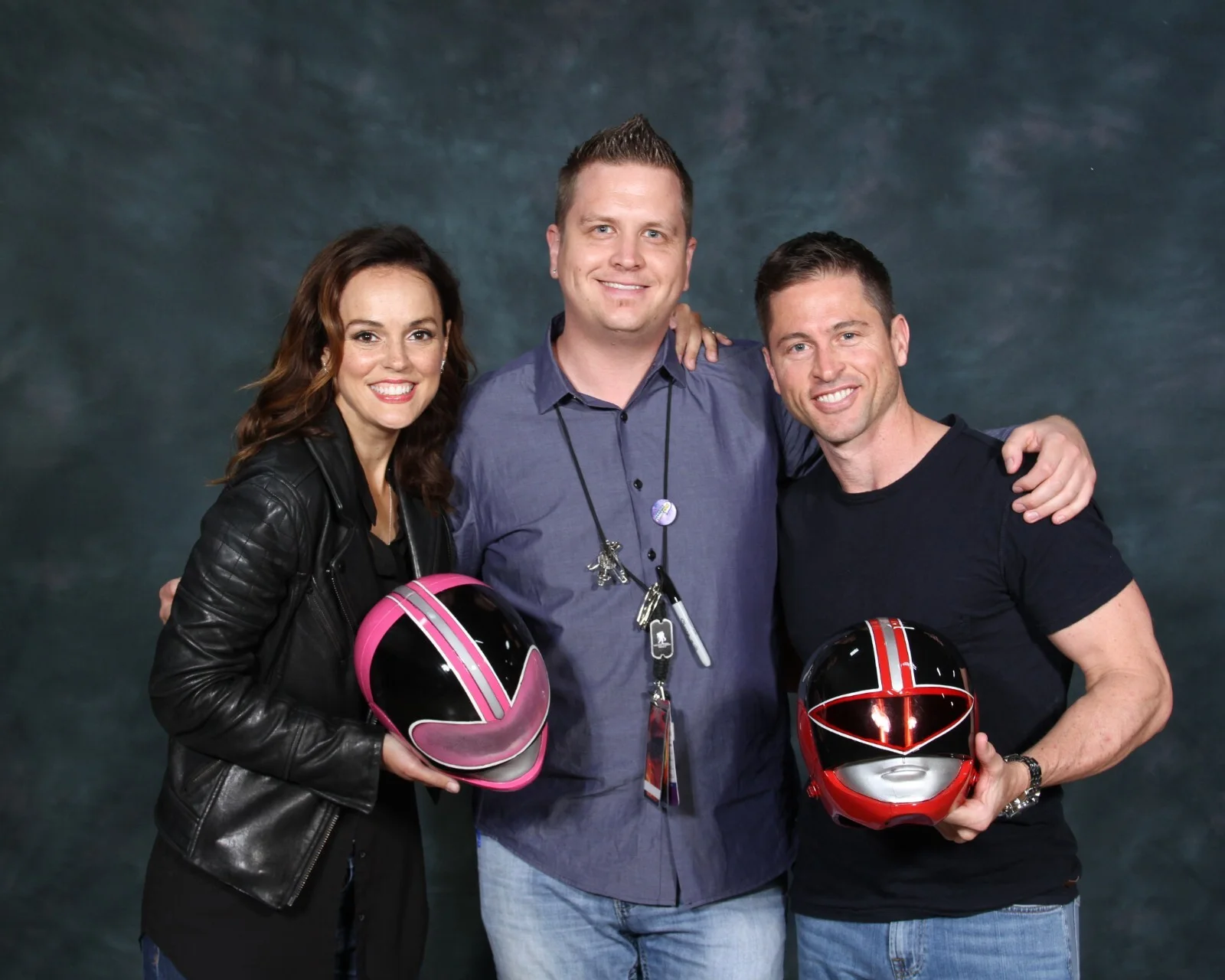 Jason Faunt — Power Rangers Time Force- Jason Faunt, Wes Collins signed 8x10 photo JSA COA, изображение 2