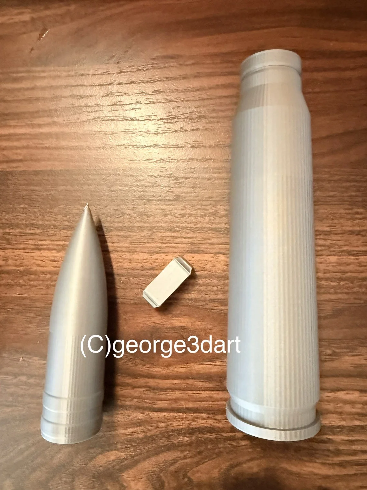 A-10 Warthog Depleted Uranium Round 3d Printed Cosplay Prop, image 3