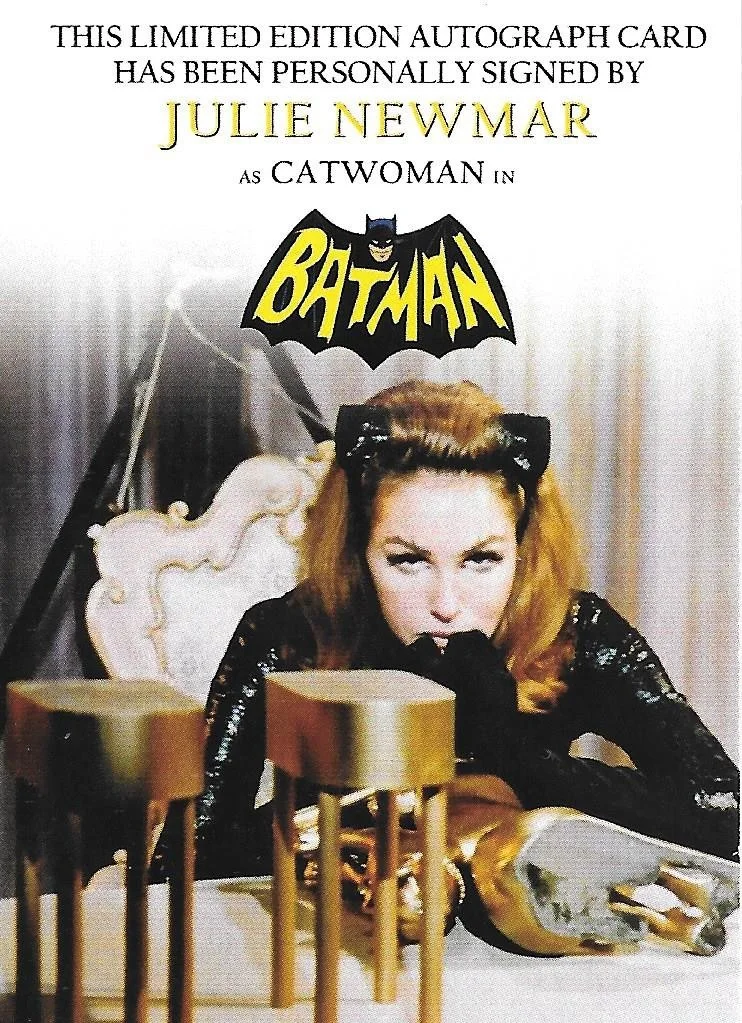 Julie Newmar Batman Series 4 unsigned Custom cards, image 3