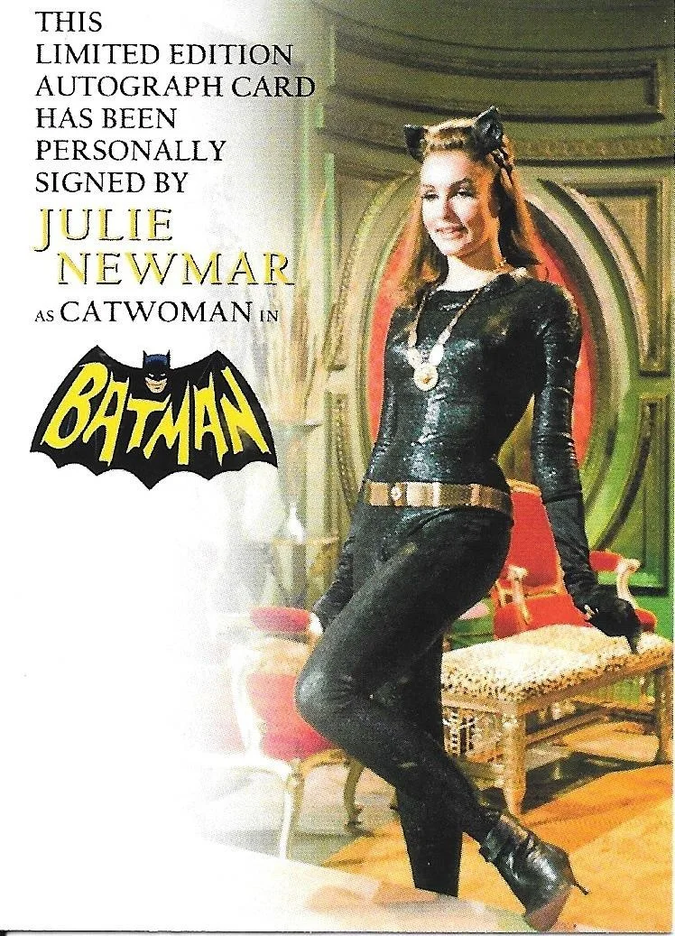 Julie Newmar Batman Series 4 unsigned Custom cards, image 5