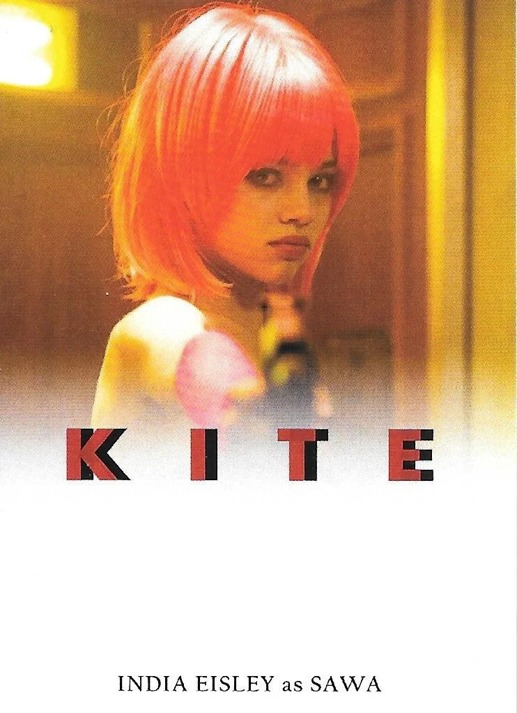 India Eisley 2 unsigned Custom cards KITE & DEAD MONEY, image 2