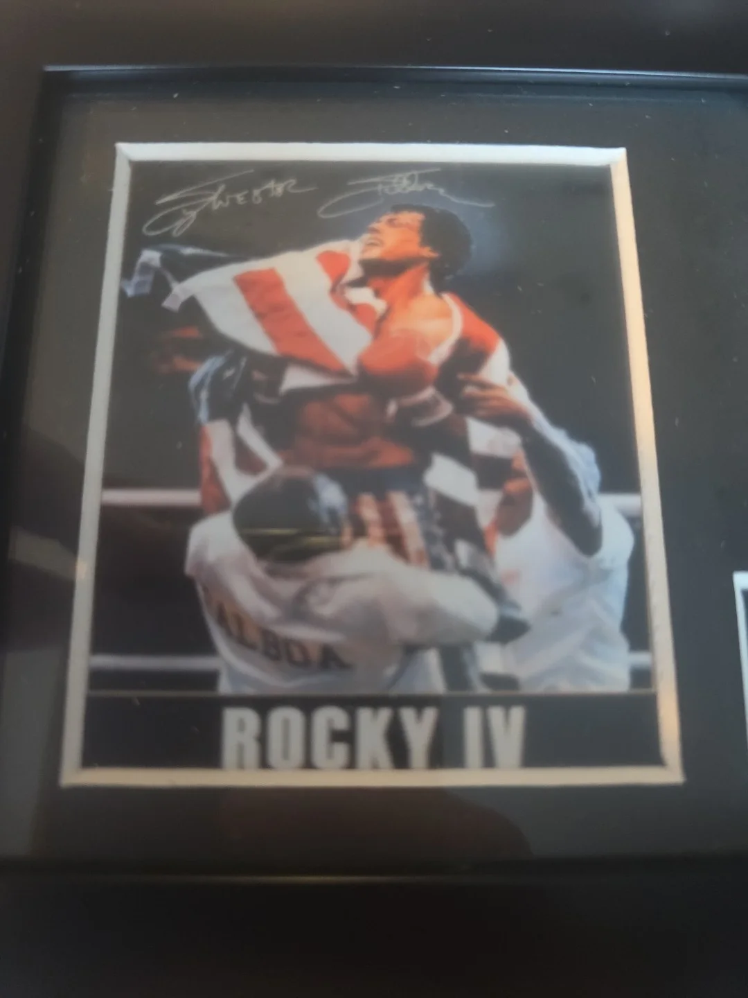 Rocky IV Movie Sylvester Stallone Official Merchandise Picture Frame, изображение 2