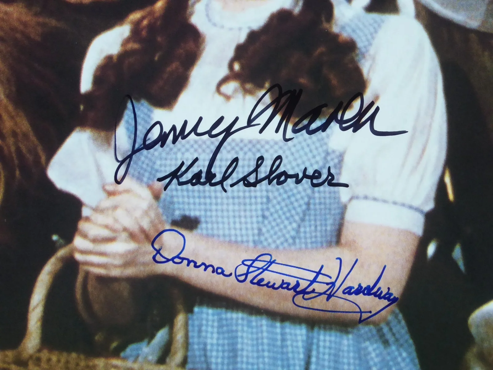 Jerry Maren — Wizard Of Oz Signed 11x14 Photo Munchkin Jerry Maren Karl Slover +1 JSA COA, изображение 3