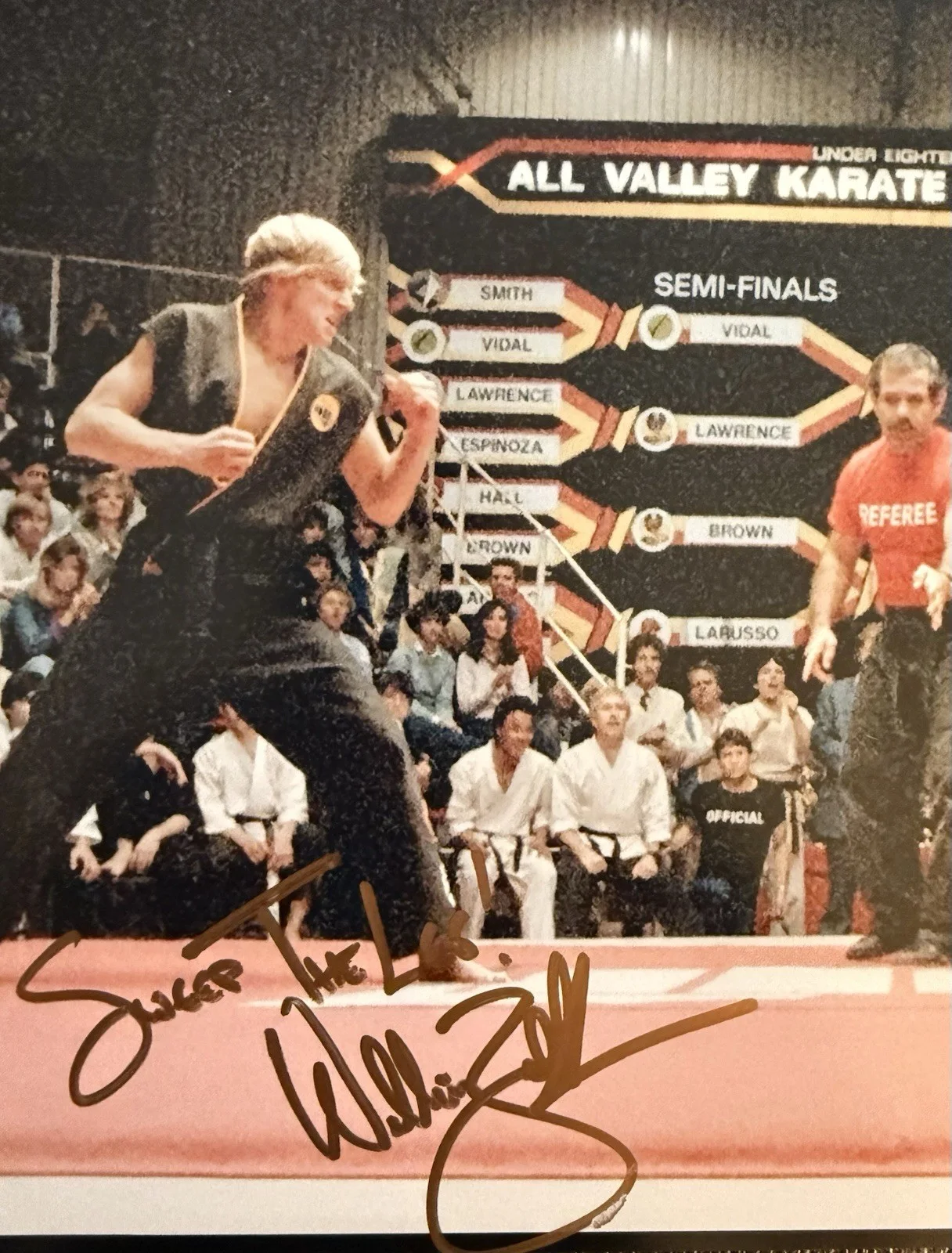 Ralph Macchio/William Zabka 11x14 Signed Photo/The Karate Kid, изображение 3
