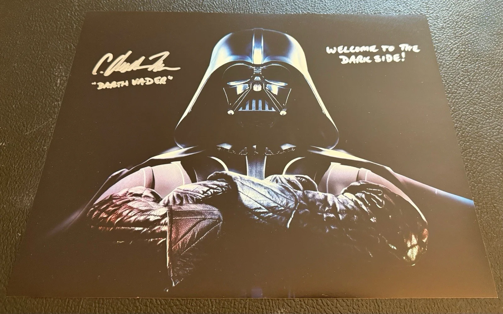 C. Andrew Nelson Signed 11x14 Photo/Star Wars/Darth Vader, изображение 2