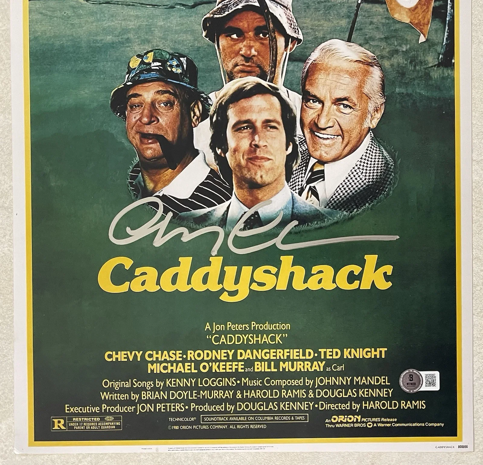 Chevy Chase — Chevy Chase Signed 12x18 Photo Autographed BAS ITP Caddyshack Witnessed 97, изображение 2