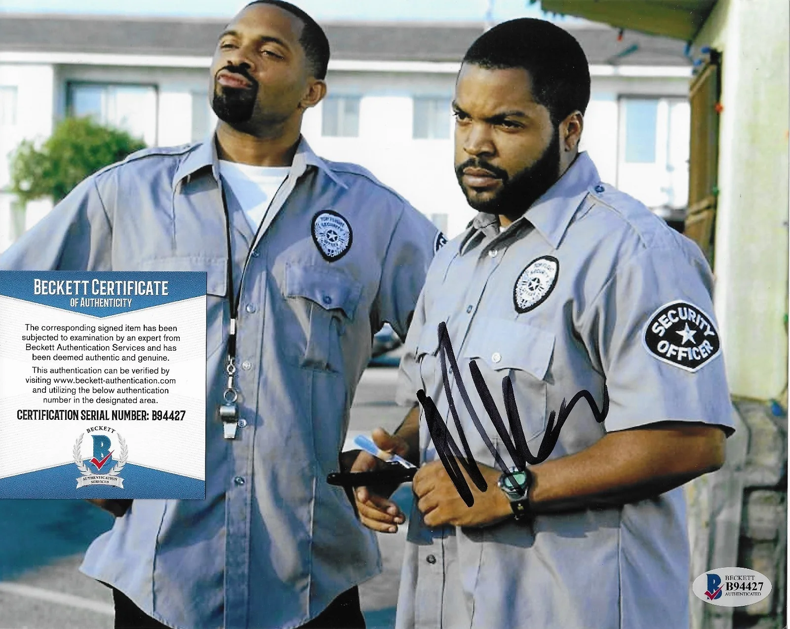 Mike Epps — Mike Epps BAS COA Signed 8x10 Photo Autographed Next Friday After Next, image 2