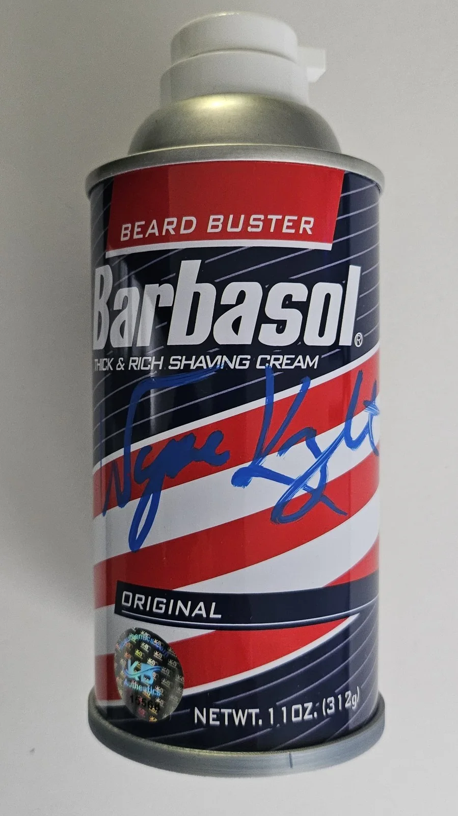 Wayne Knight — Wayne Knight Signed Jurassic Park World Prop Barbasol Can Autograph Nedry COA, image 5