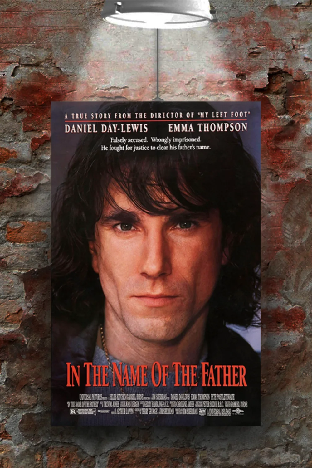 In the Name of the Father | Daniel Day-Lewis | Premium Gloss Poster | Film Memor, изображение 2