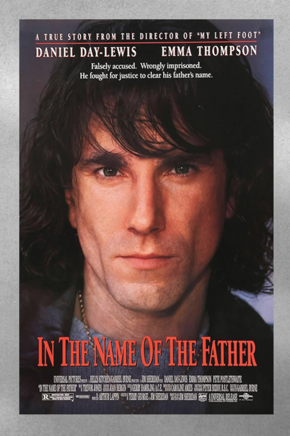 In the Name of the Father | Daniel Day-Lewis | Premium Gloss Poster | Film Memor, изображение 3