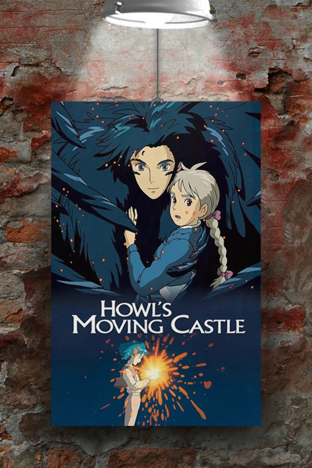 Howl's Moving Castle Digital Art Poster - Christian Bale Aspiring Star | Anime F, изображение 2