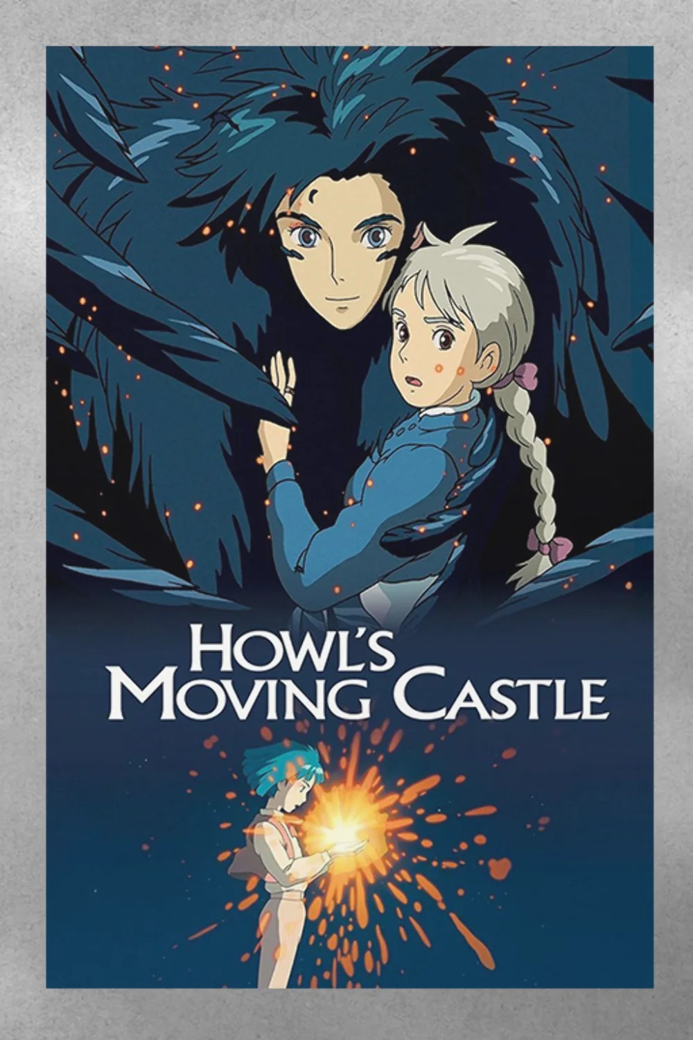 Howl's Moving Castle Digital Art Poster - Christian Bale Aspiring Star | Anime F, изображение 3