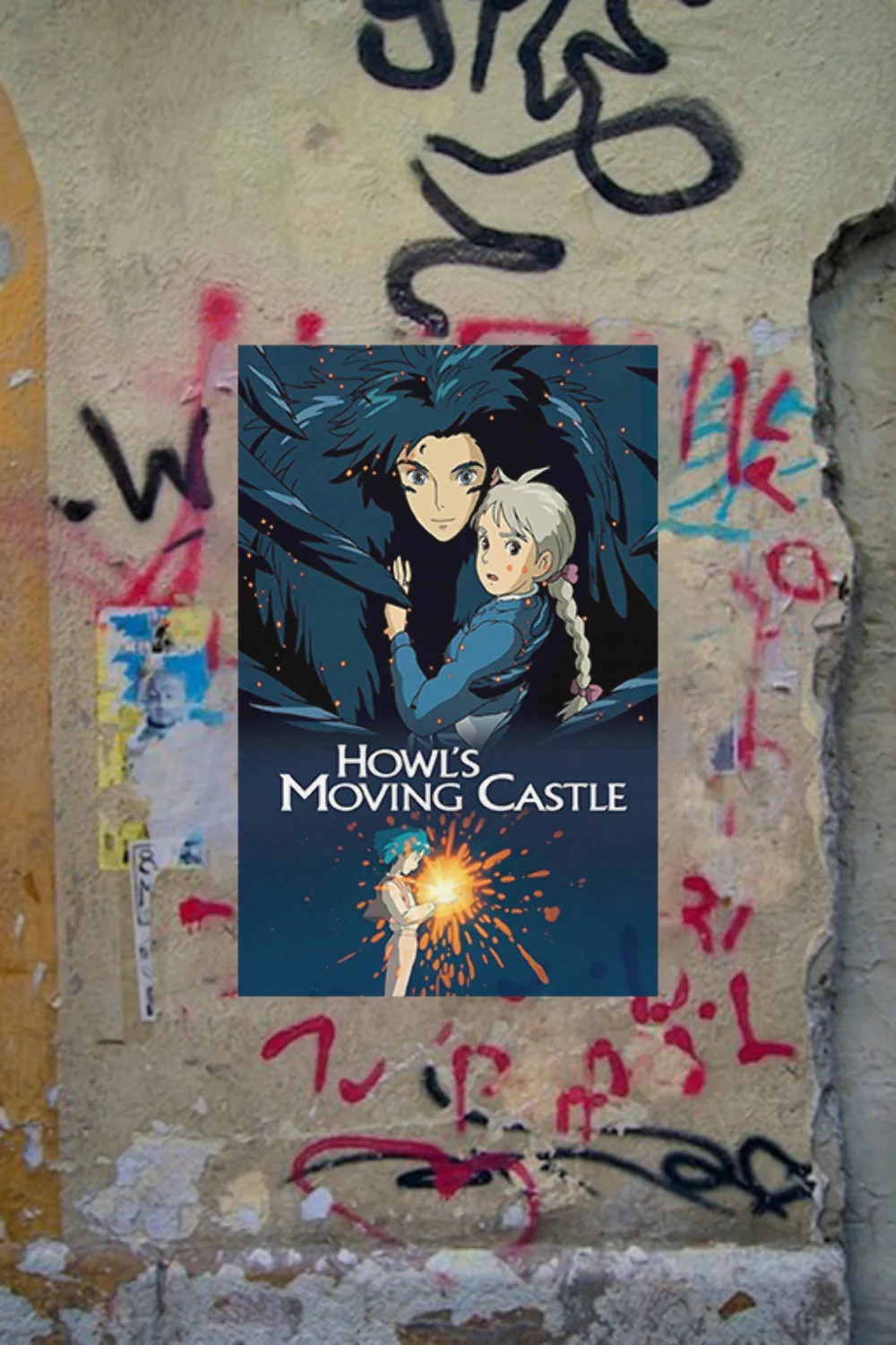 Howl's Moving Castle Digital Art Poster - Christian Bale Aspiring Star | Anime F, изображение 4
