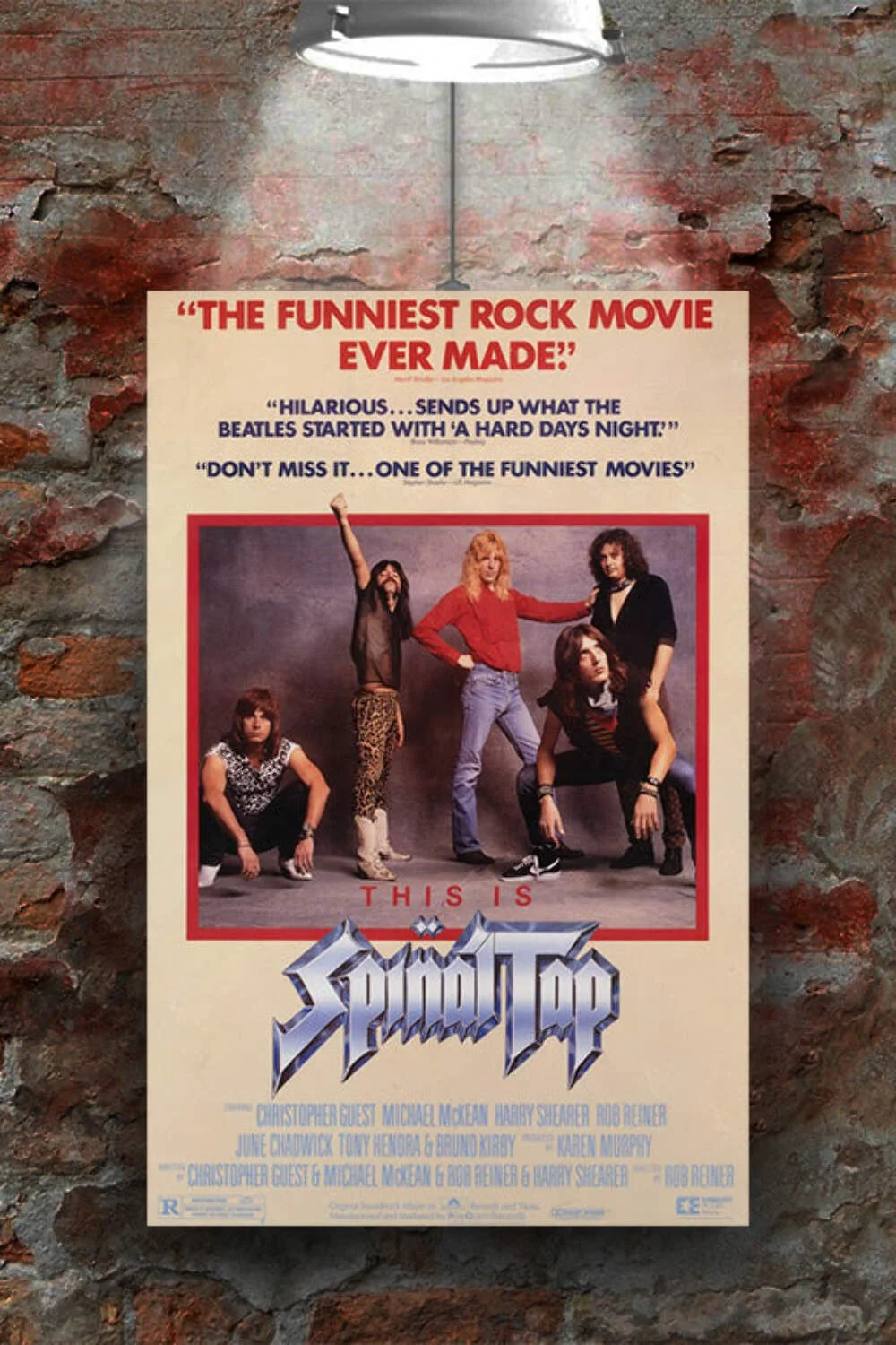 This is Spinal Tap Christopher Guest | Movie Poster | Wall Art Print | Retro Fil, image 2