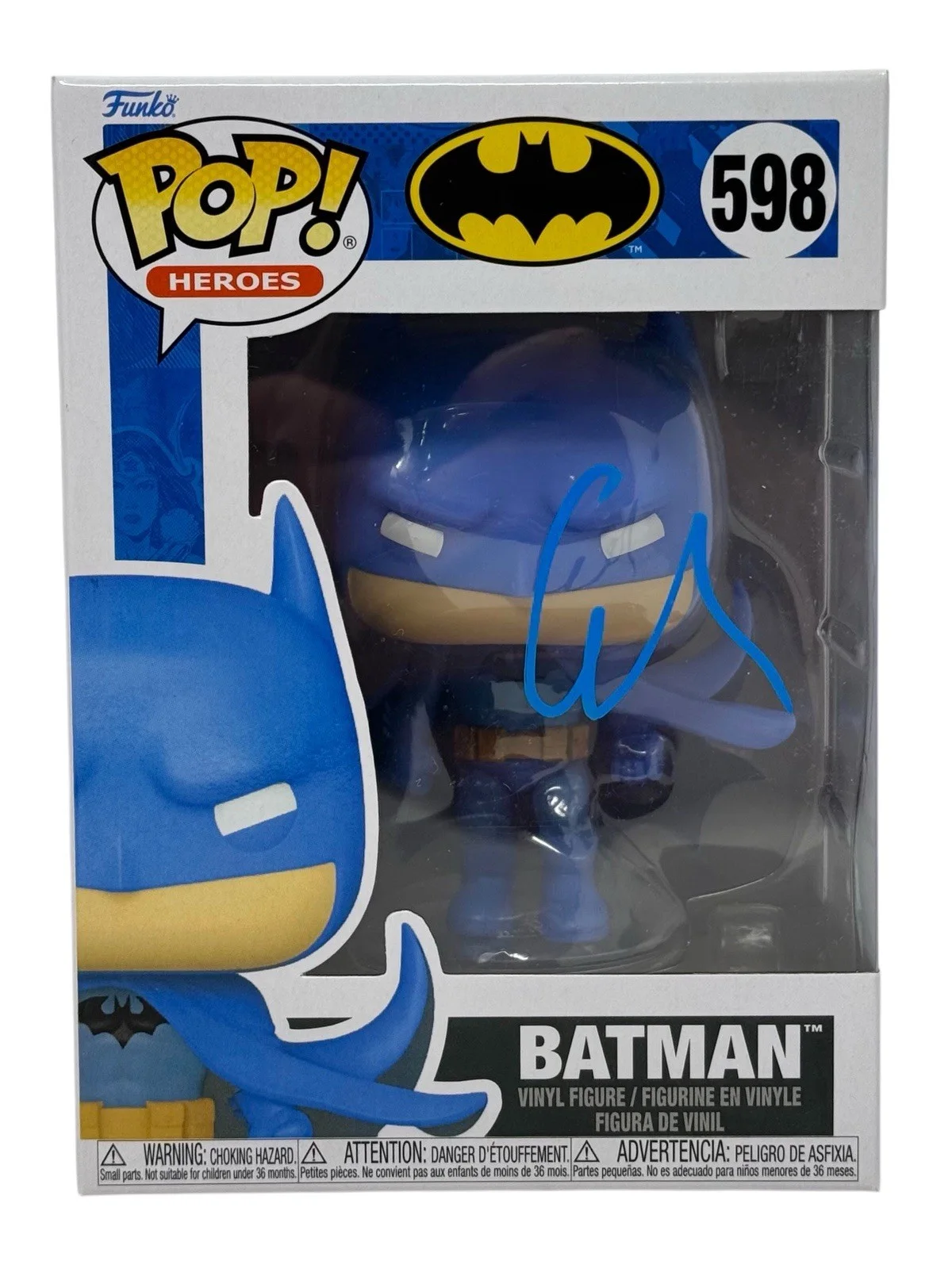 George Clooney — George Clooney Signed Batman Funko Pop 598 Batman & Robin Autograph Beckett COA
