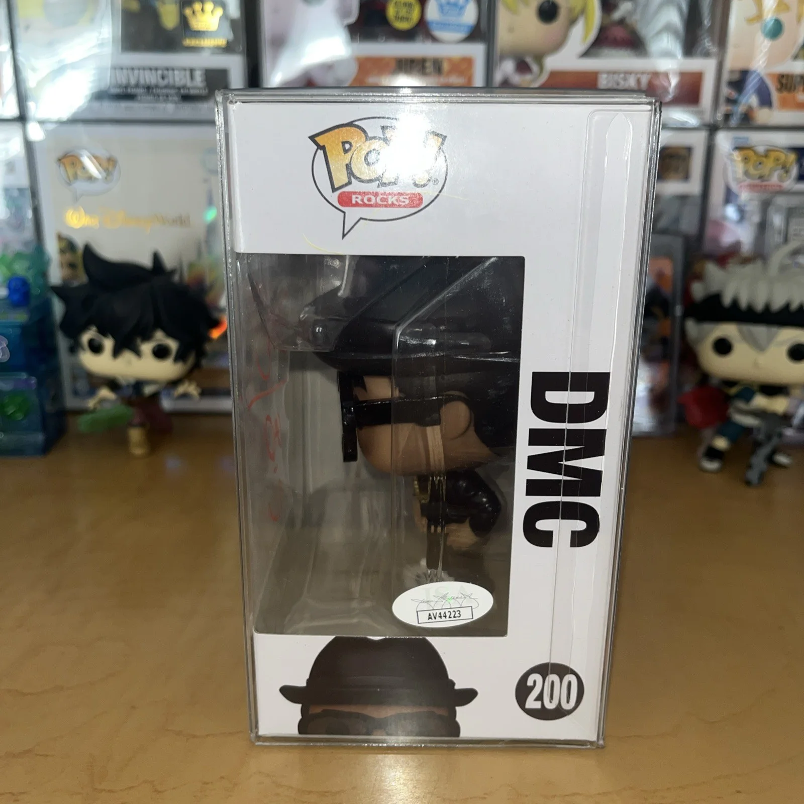 Darryl “DMC” McDaniels Signed Autographed Run DMC Funko Pop Figure JSA, image 2