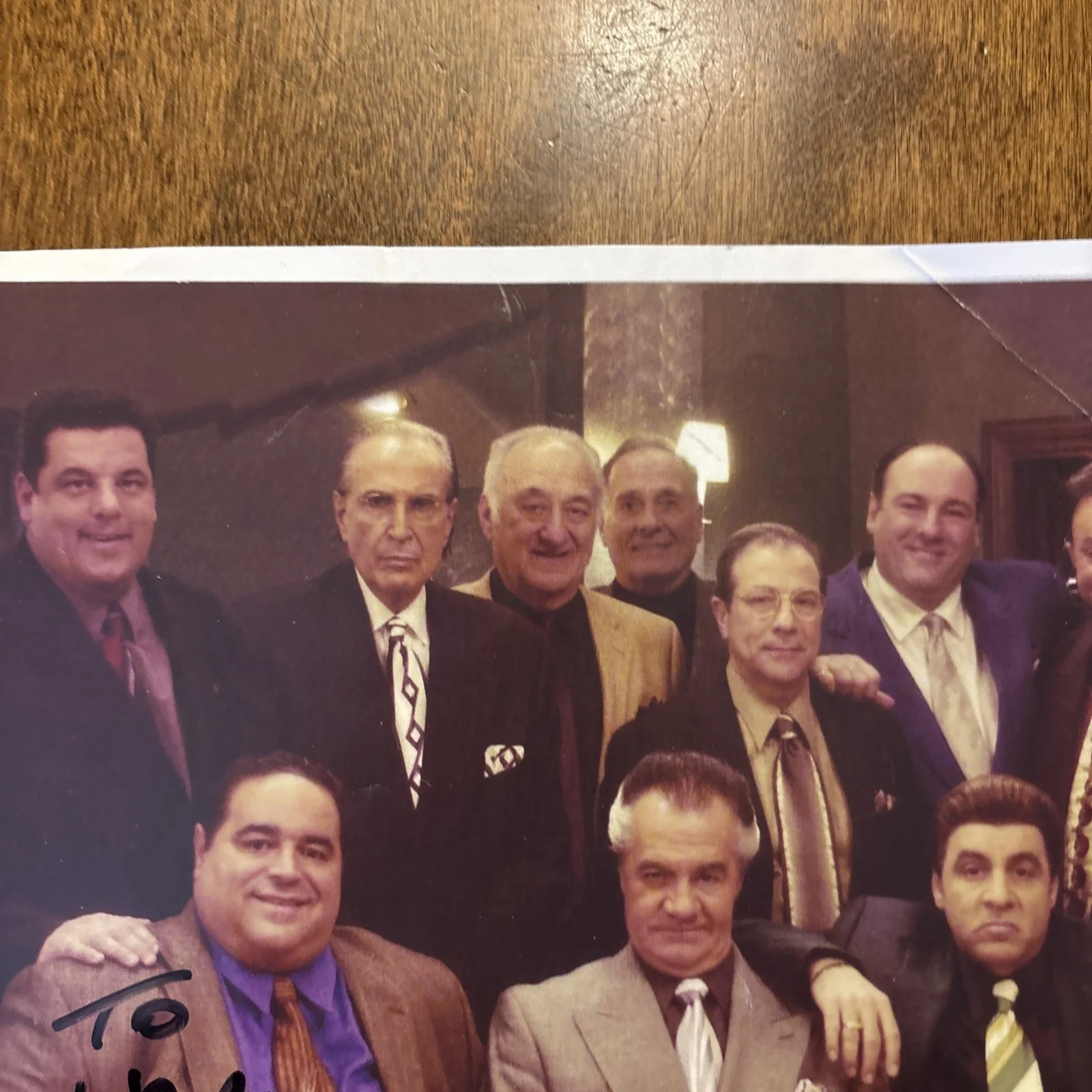 Joseph Gannascoli — Dos fotos autografiadas de Los Soprano Joseph Gannascoli hacer oferta, изображение 4