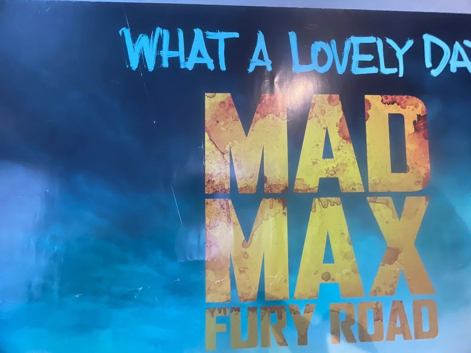 Mad Max X2 Original Double Sided Quad Posters 40x30 Rare, image 2