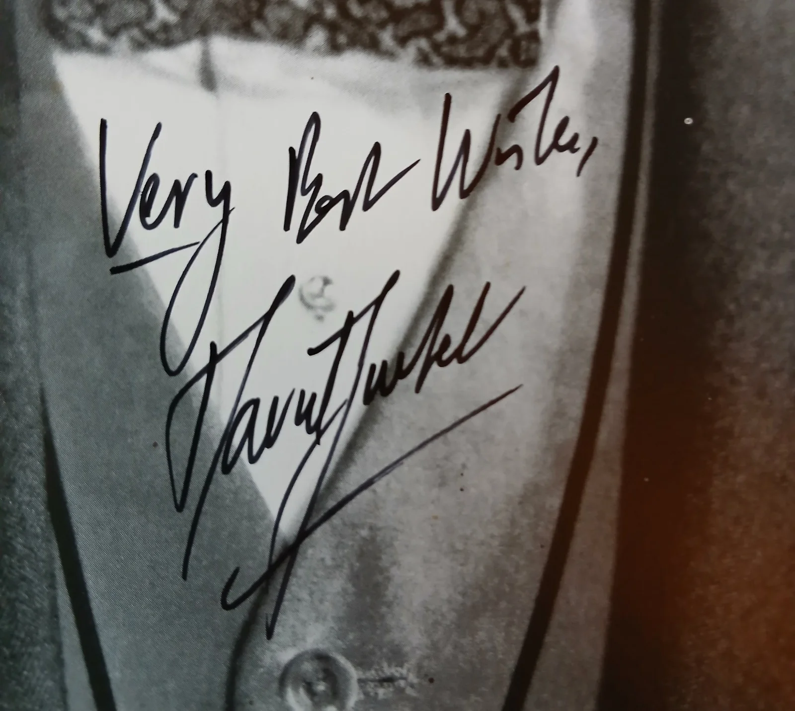 David Suchet — POIROT and Cast (3) Signed Autographed 10x8 Photo, image 3