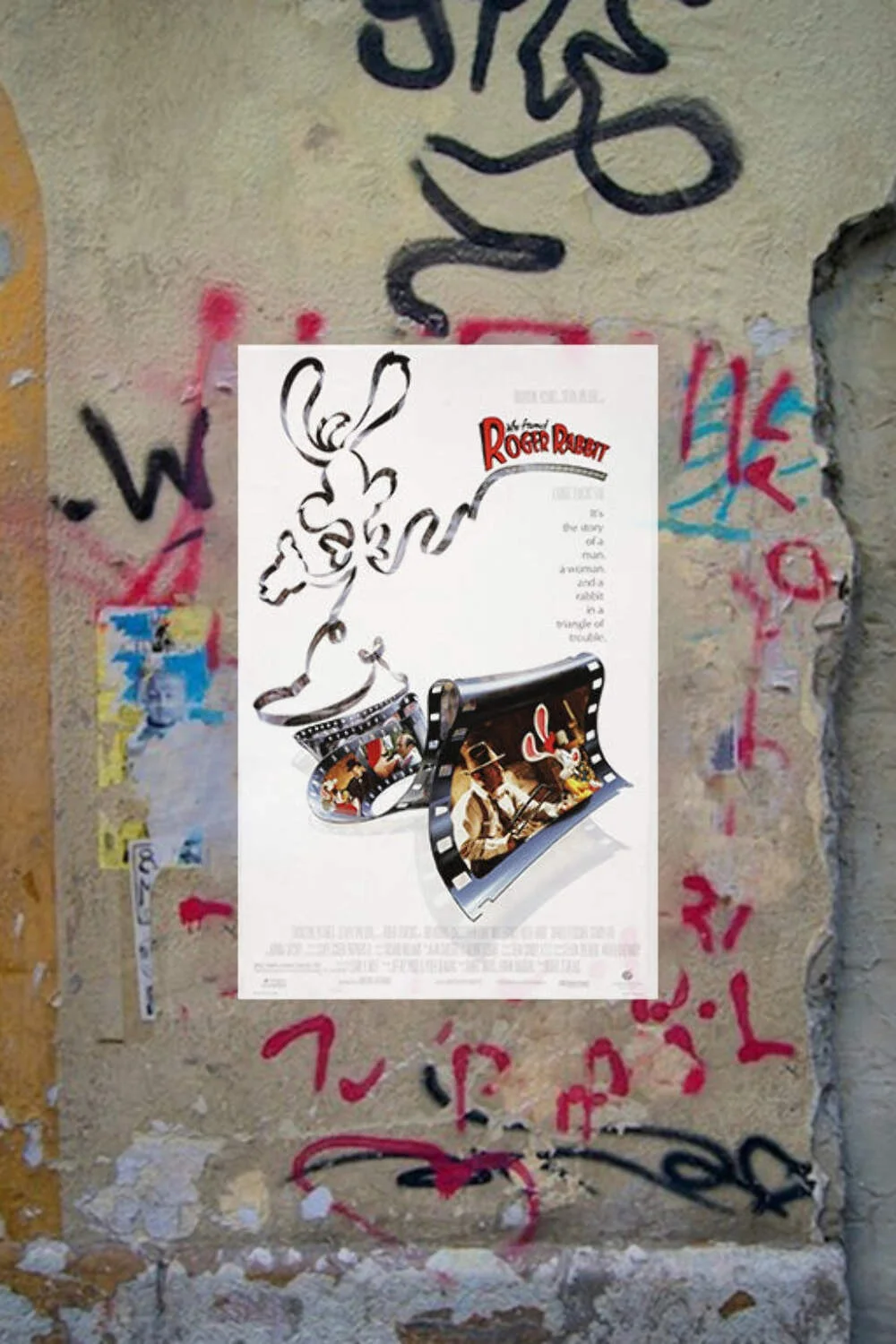 Who Framed Roger Rabbit Bob Hoskins Glossy Poster | Vintage Movie Art | 80s Film, изображение 4