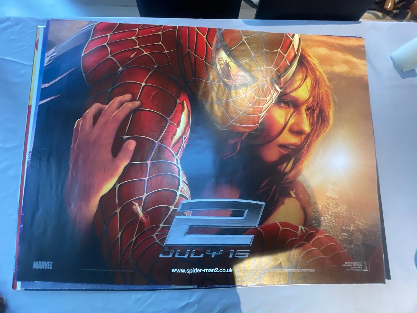 Collection Of Spider-Man Original Cinema Quad Posters 40x30 Rare, изображение 3