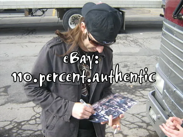BLACK STONE CHERRY x4 ENTIRE BAND SIGNED AUTOGRAPHED PHOTO ^EXACT PROOF*, image 3