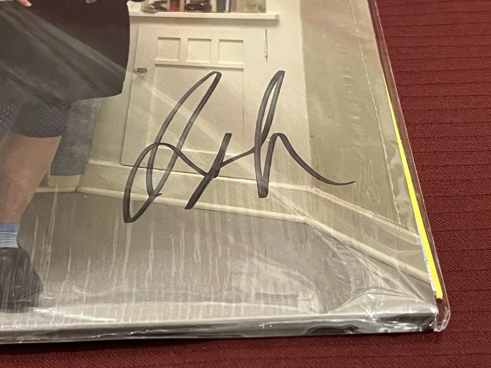 AUDREY HOBERT SIGNED WHOS THE CLOWN VINYL RECORD ON COVER AUTOGRAPH COA B, image 5