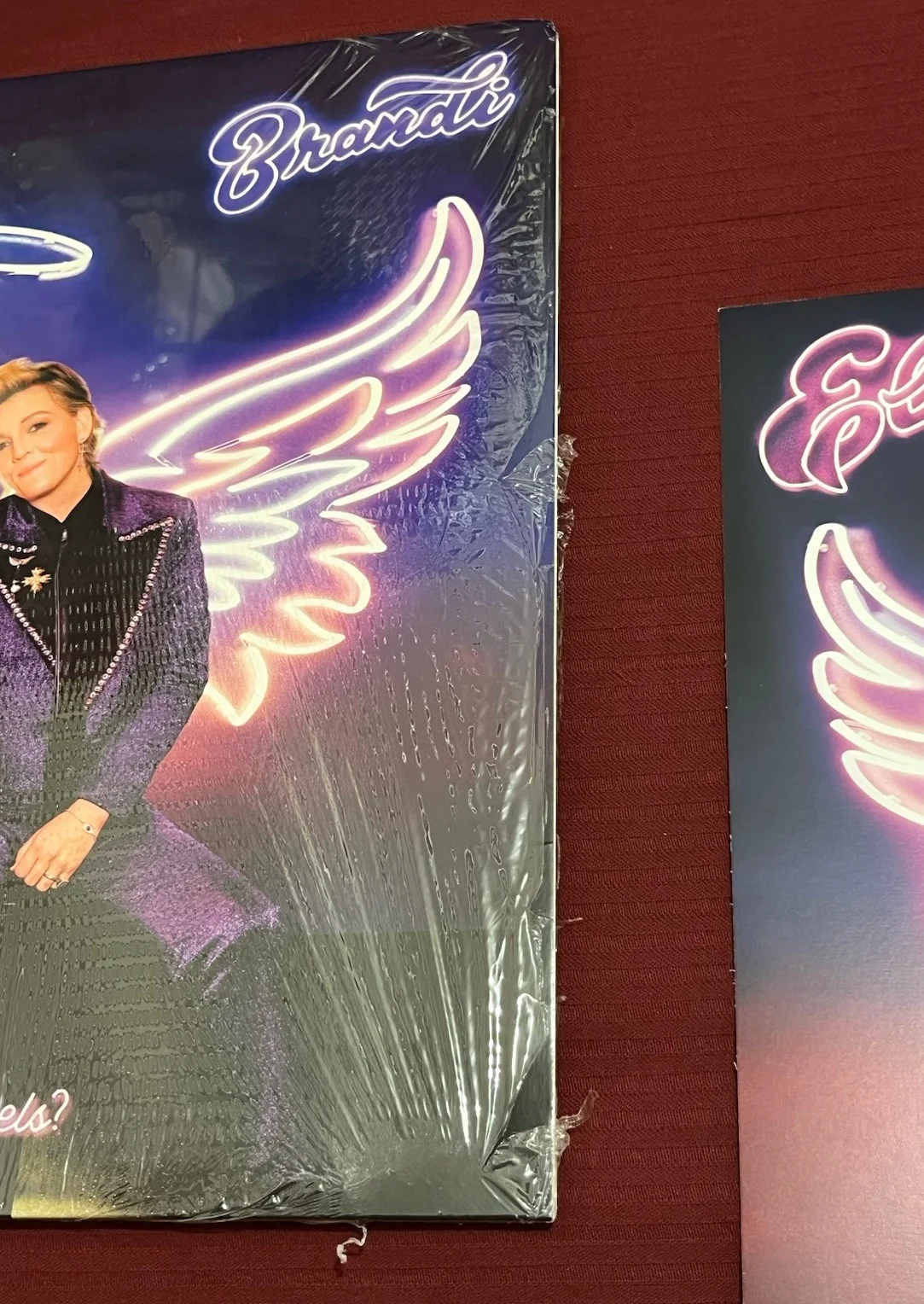 ELTON JOHN SIGNED WHO BELIEVES IN ANGELS ART CARD + VINYL RECORD AUTOGRAPH COA, image 4