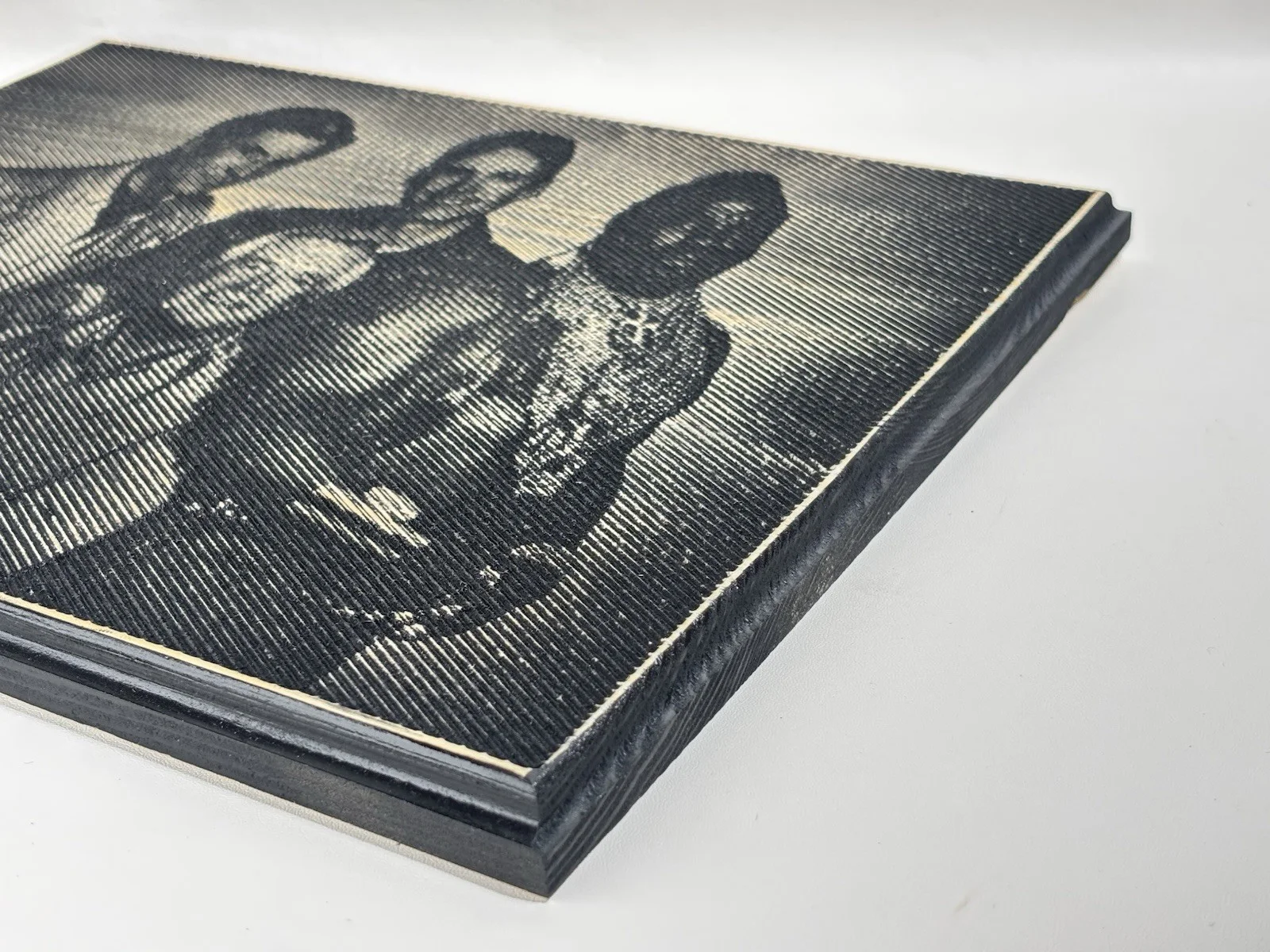 The A-Team Cast Wood Engraved Engraving Photo Mr. T + 3 Hanging with Hook, изображение 4