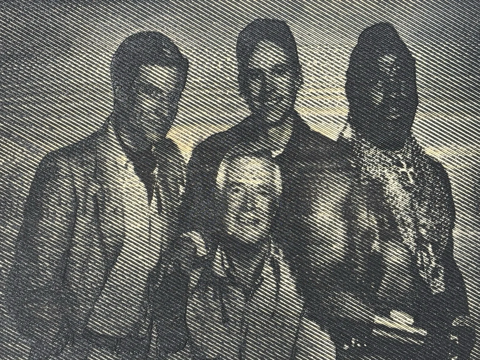The A-Team Cast Wood Engraved Engraving Photo Mr. T + 3 Hanging with Hook, изображение 5