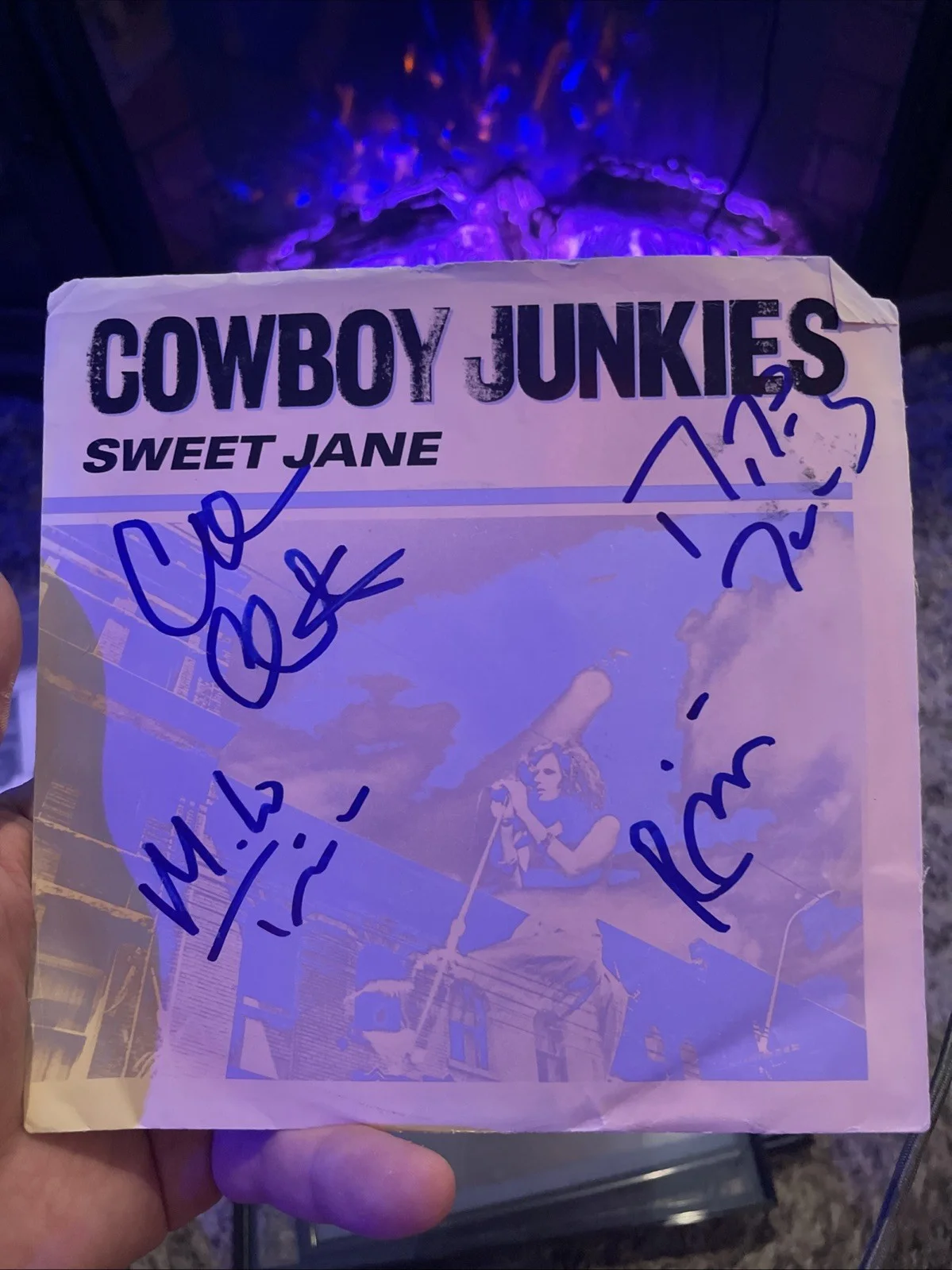 Cowboy Junkies Autograph Band 45 Record Sweet Jane Plus Trinity Sessions CD!, изображение 2