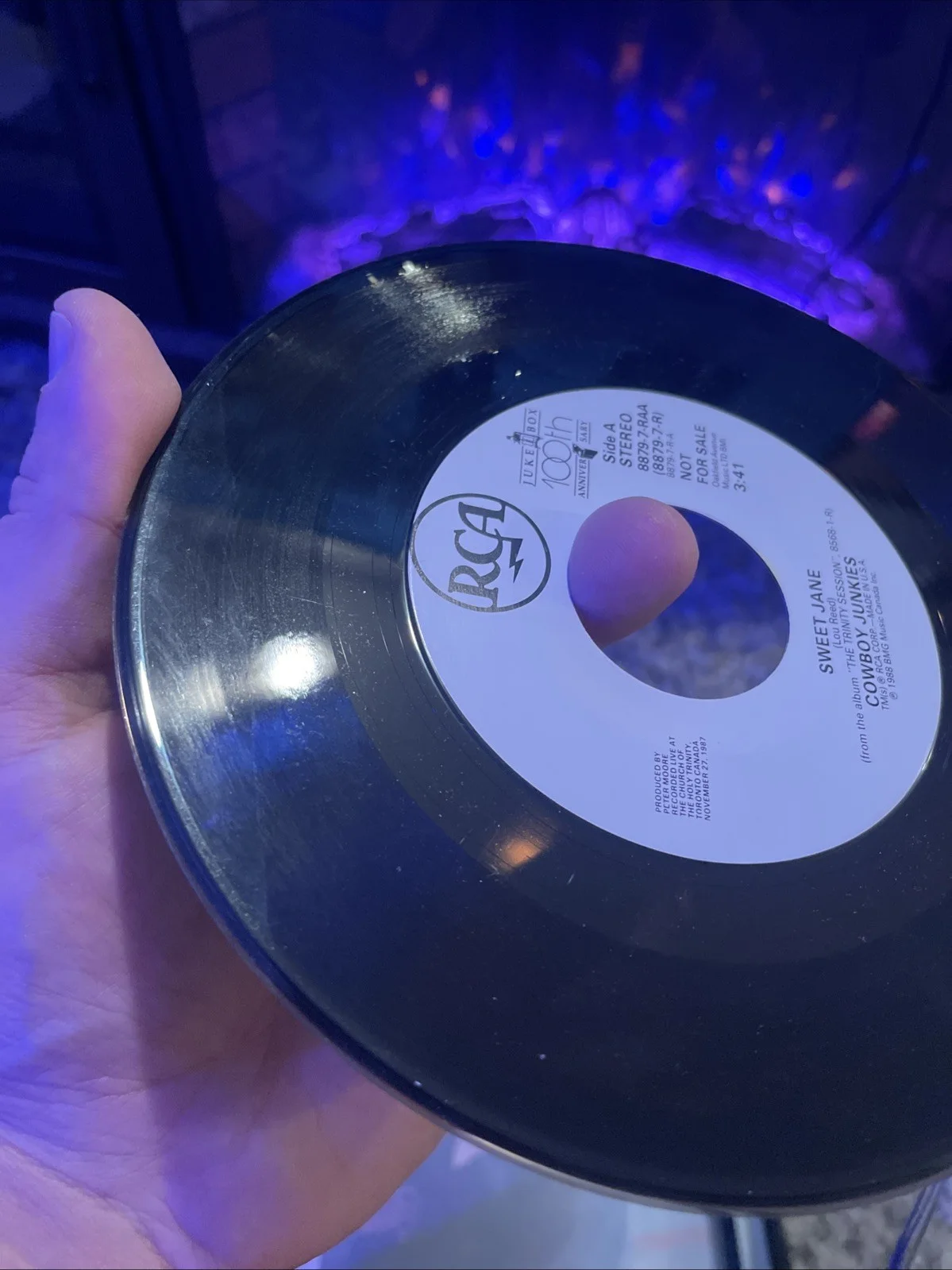 Cowboy Junkies Autograph Band 45 Record Sweet Jane Plus Trinity Sessions CD!, изображение 5