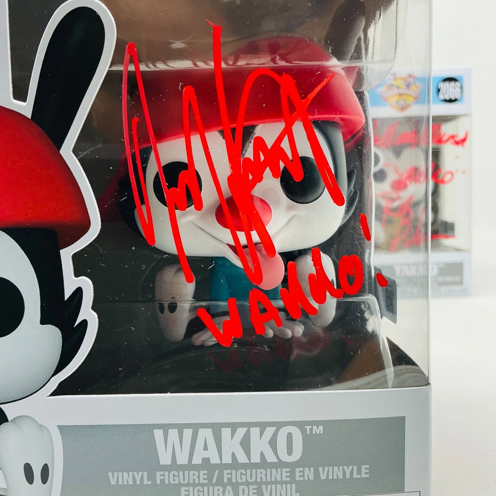 Animaniacs Autographed X3 Yakko Wakko Dot Animation Funko Pop Set OC Marketing, image 3