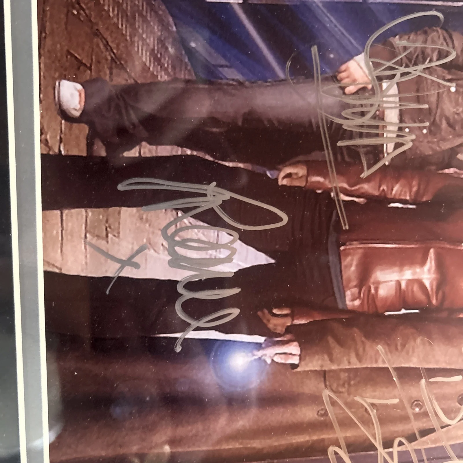 Dr Who Signed Photo With Coa On The Back, image 4