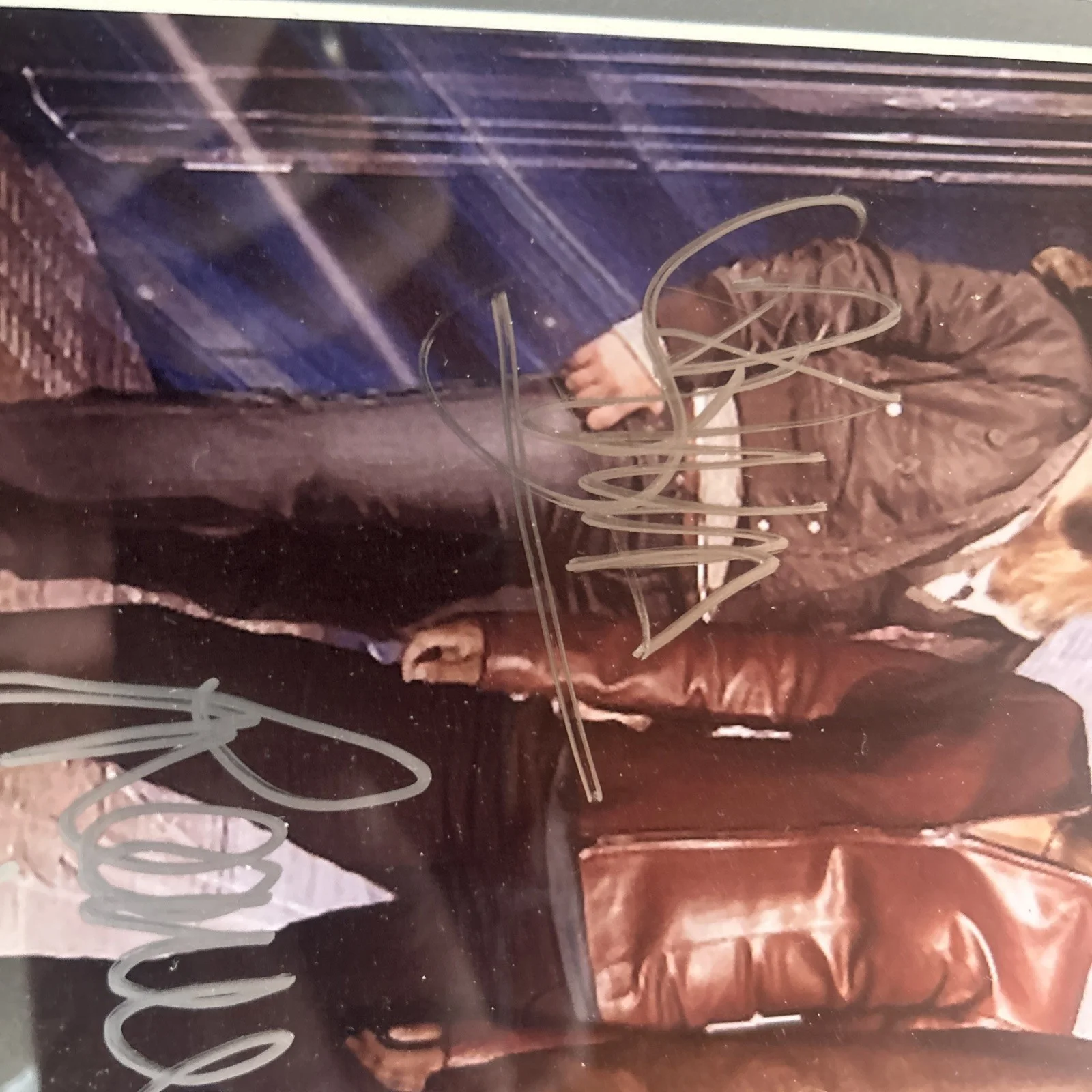 Dr Who Signed Photo With Coa On The Back, image 5