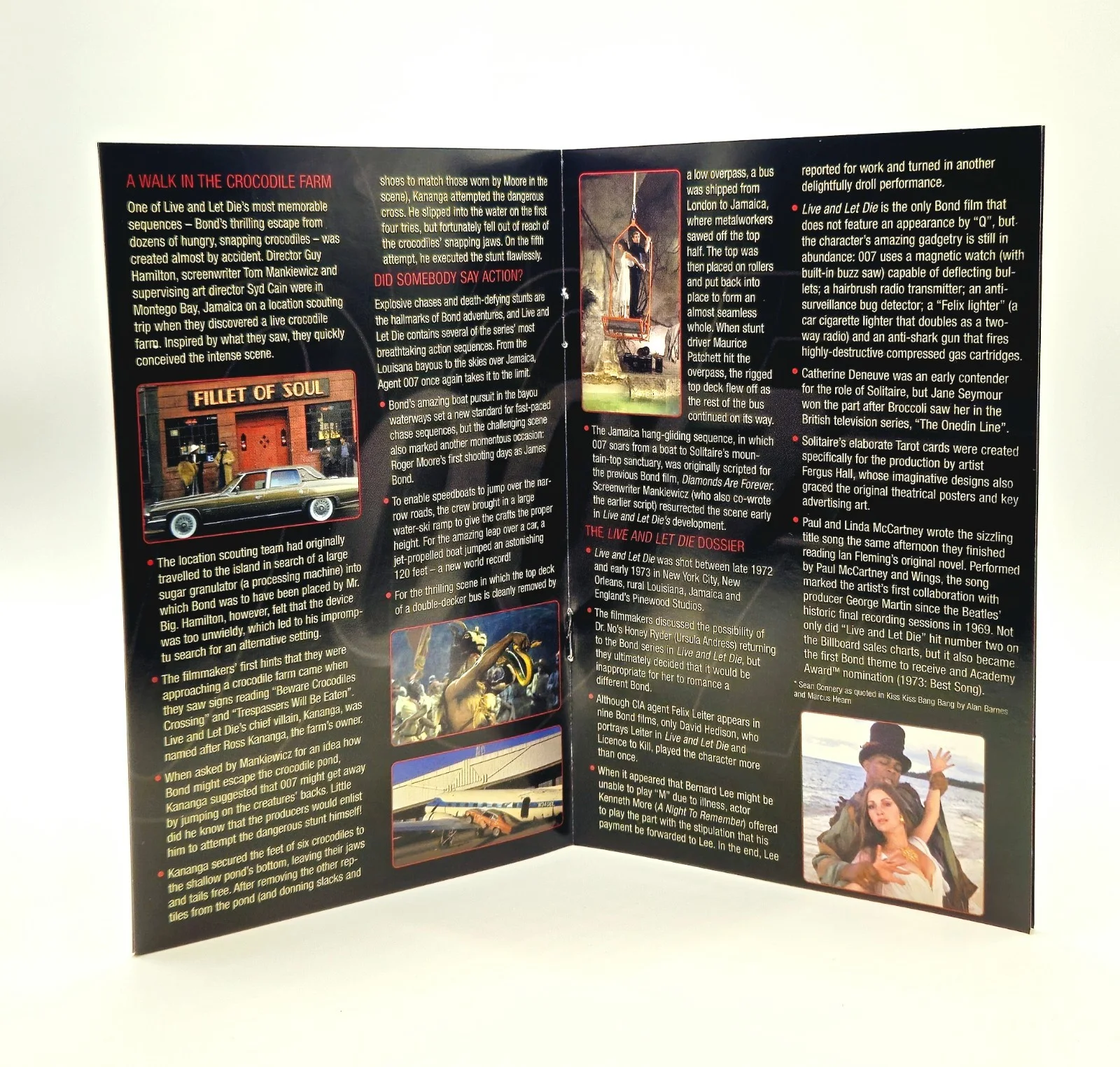 007: Live and Let Die - Special Edition (DVD Booklet), image 2